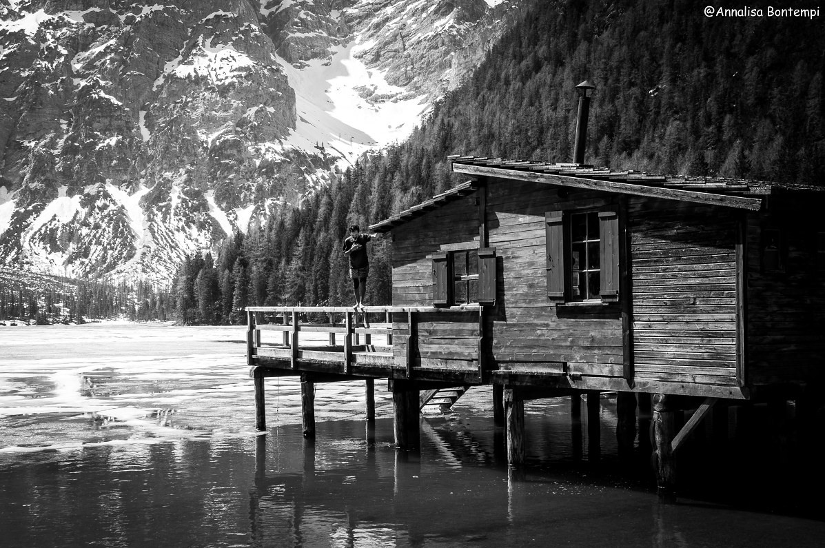 A dip in braies