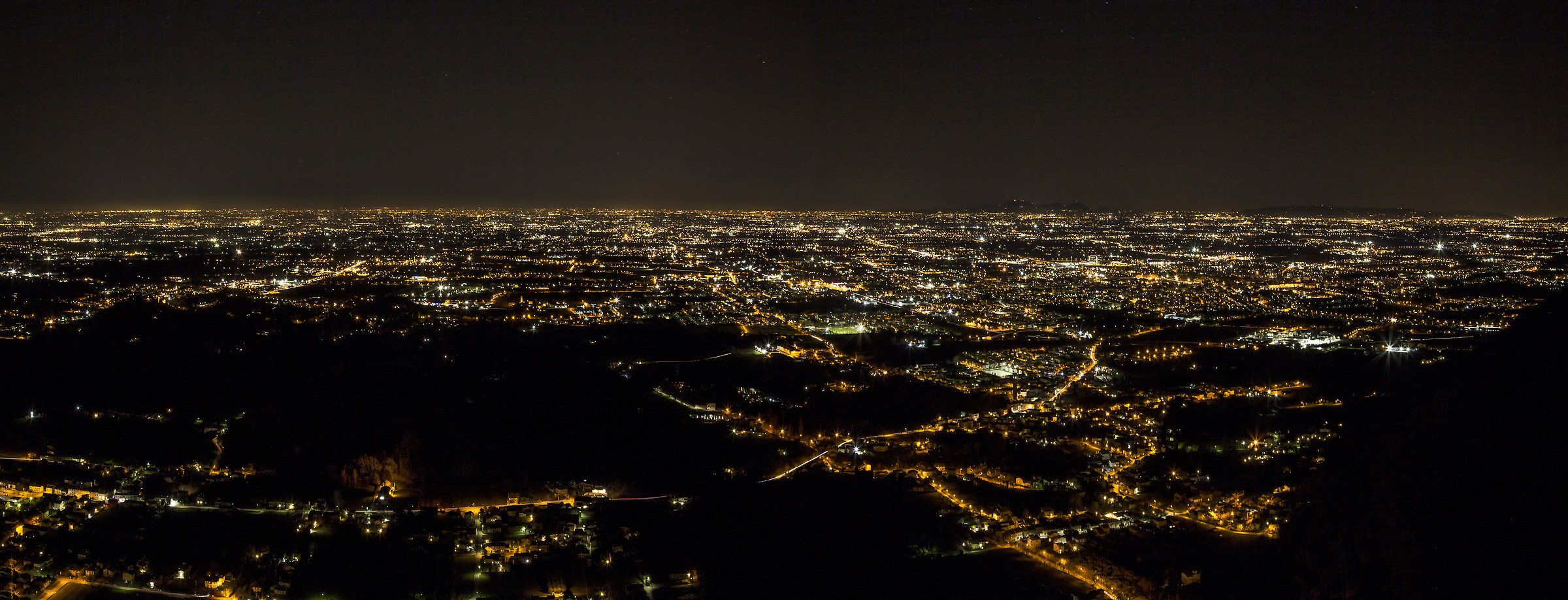 Pianura dal Montegrappa...