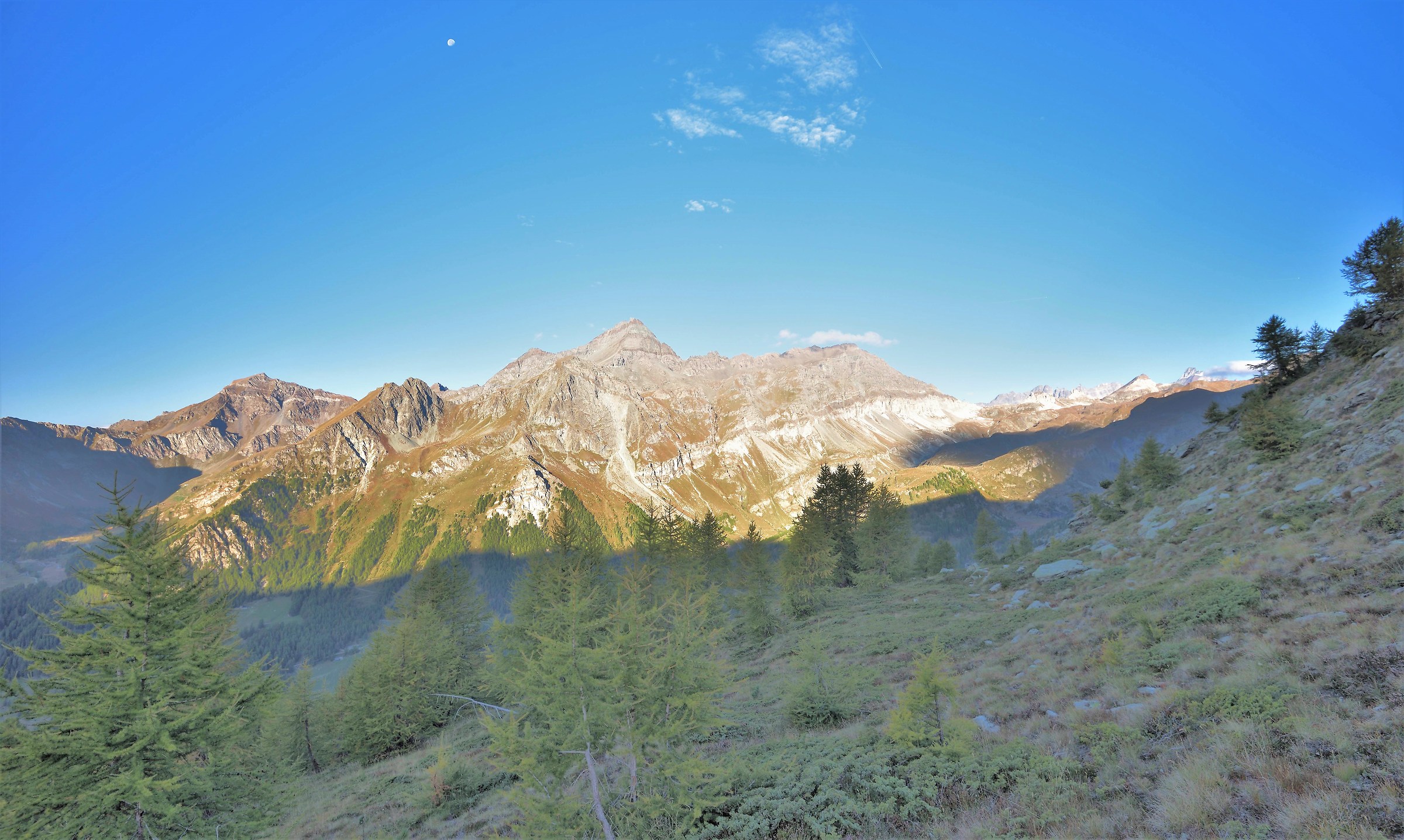 sosta prima di salire il pendio piu' ripido