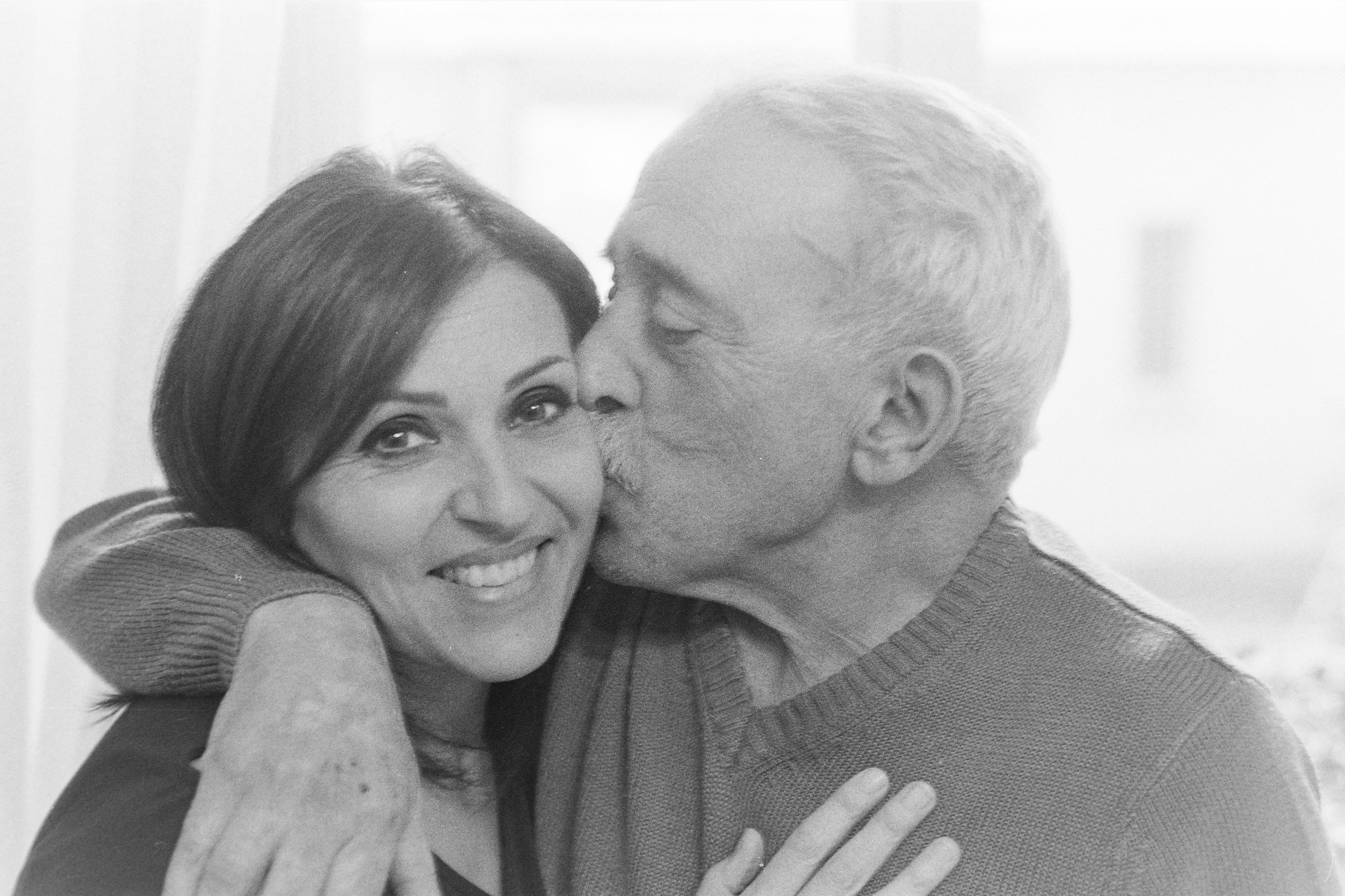 My most beautiful photograph. (My sister and my dad)