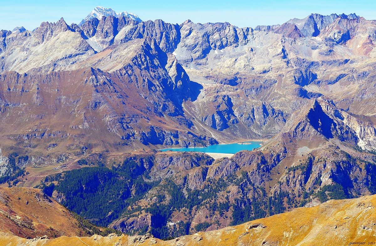 Lake Cignana, Becca Nana