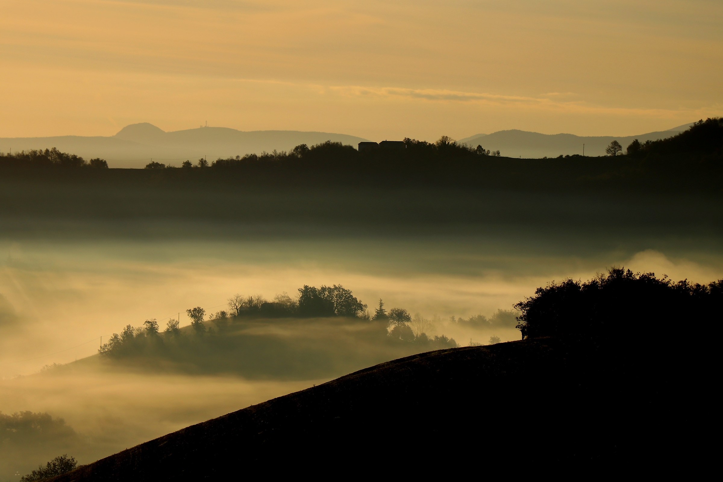 Panorama visto da casa