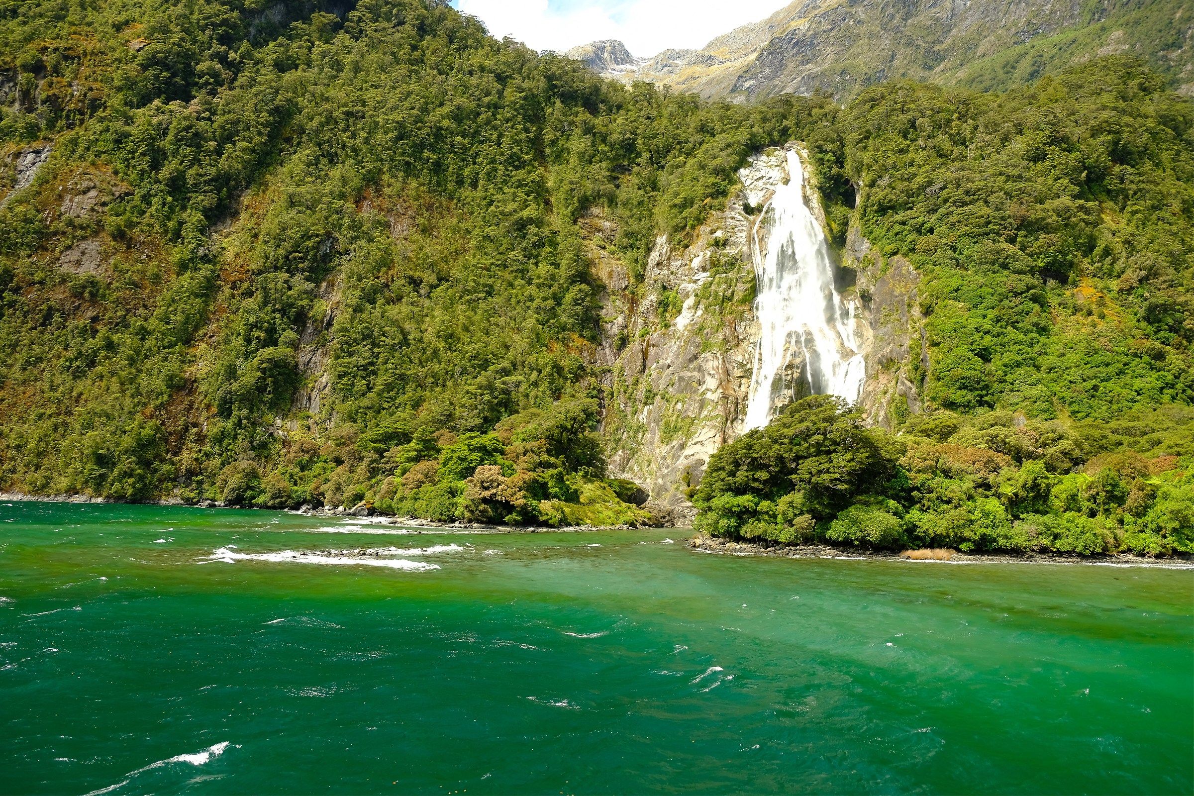 Milford Sound Waterfall