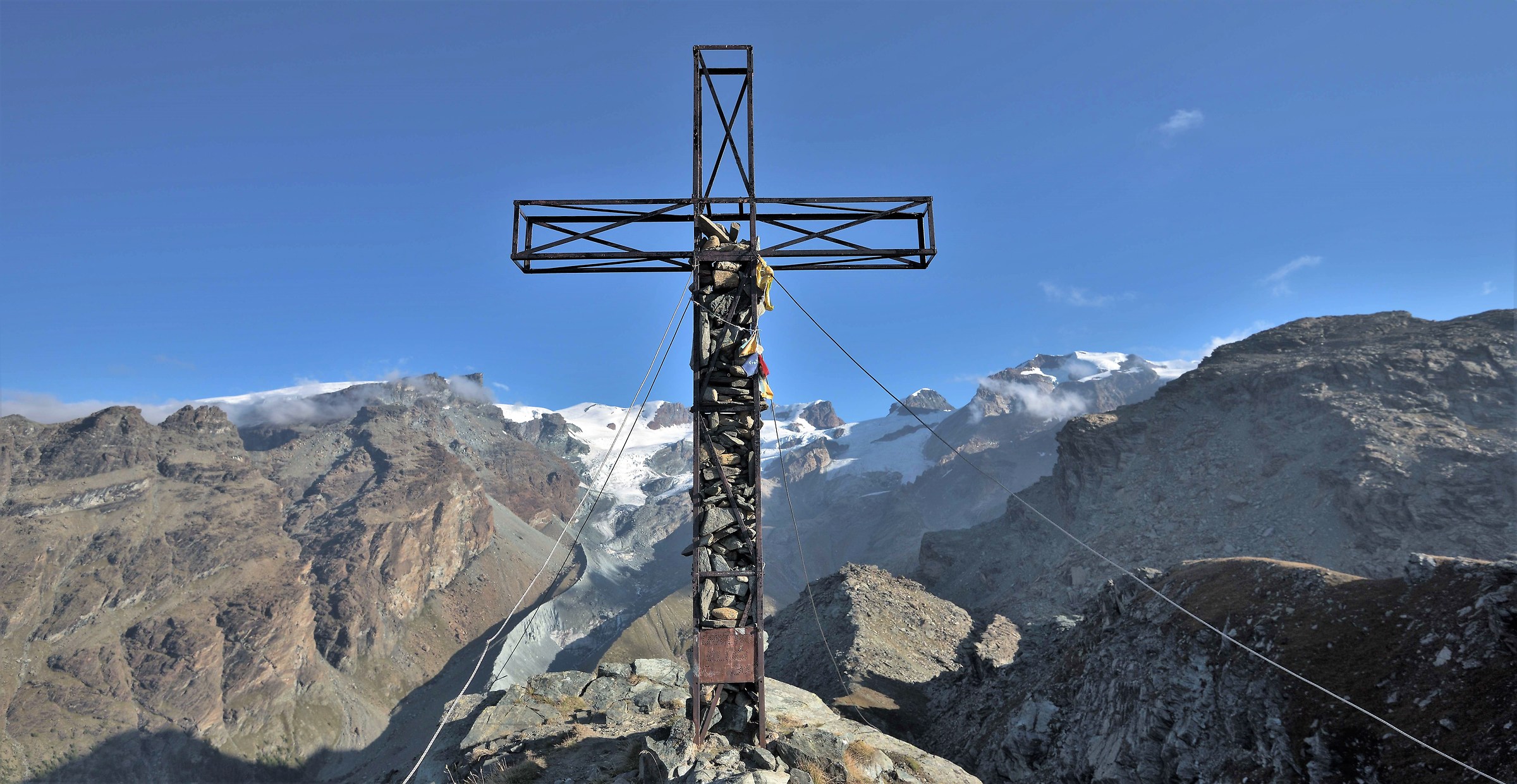 dalla croce in cima al Palon de Resy