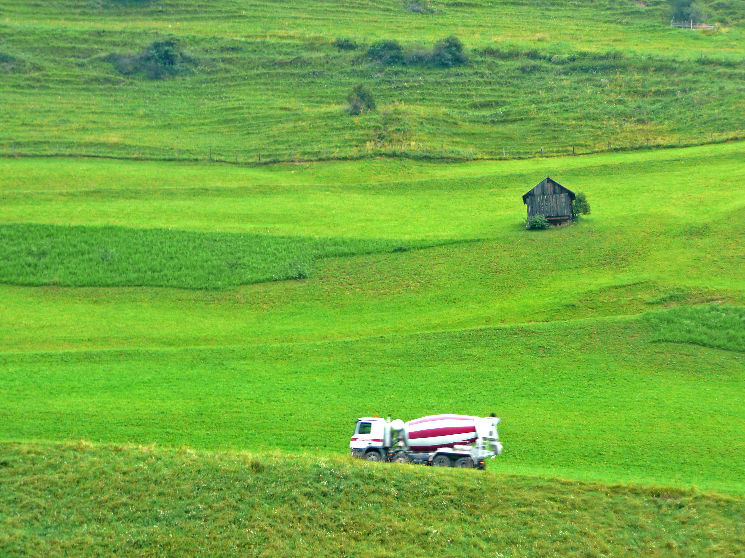 Alien to the landscape