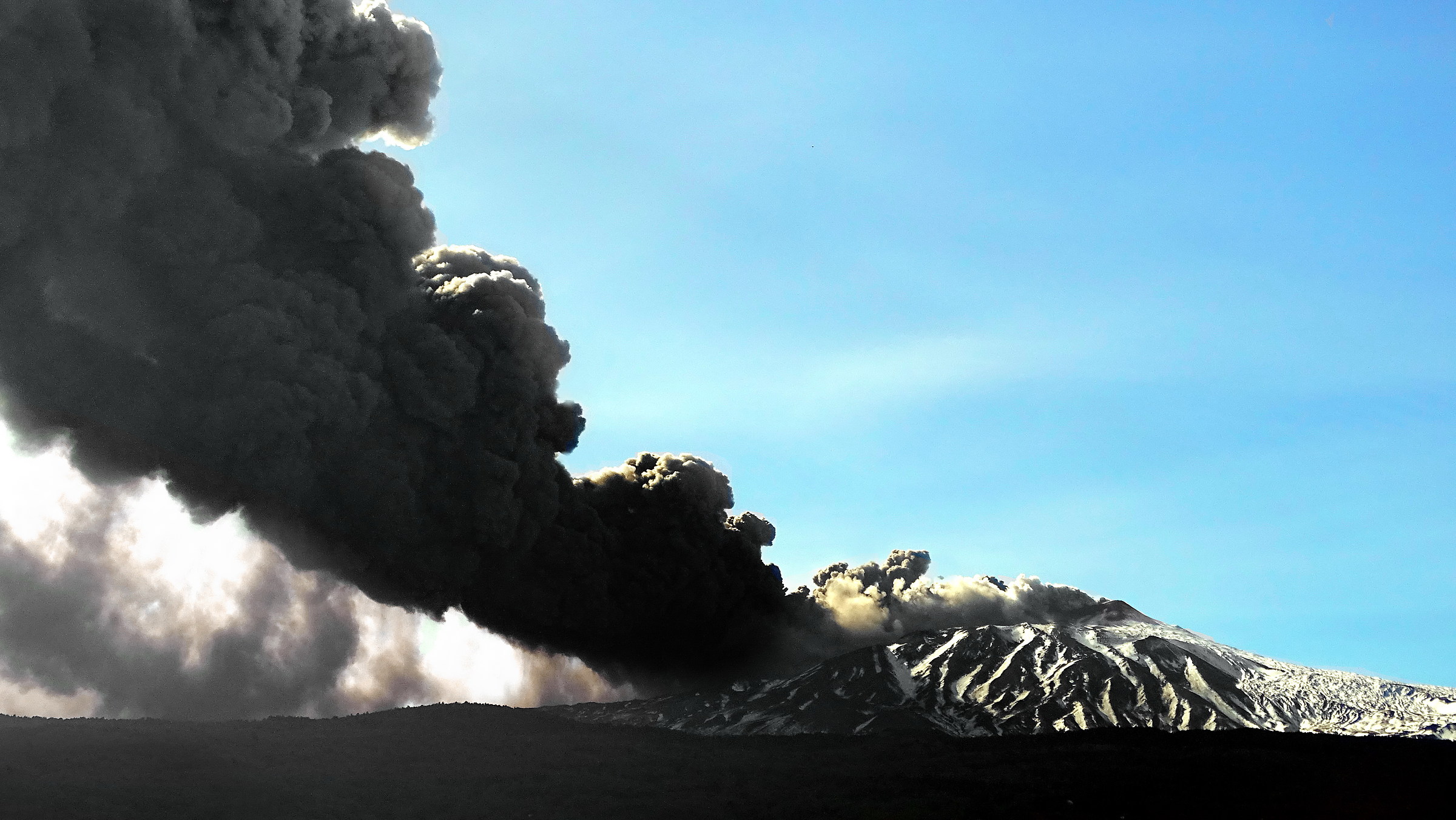 Etna eruzione 24/12/2018
