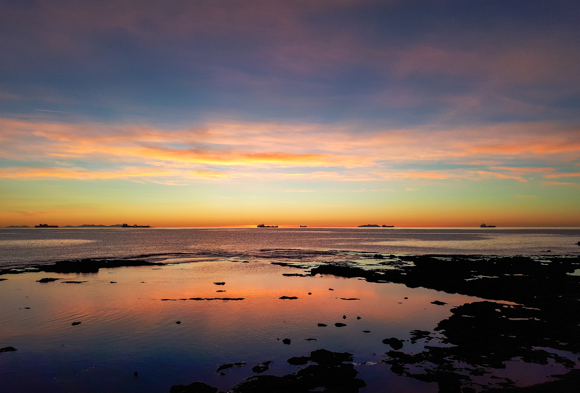 Red in the evening 1