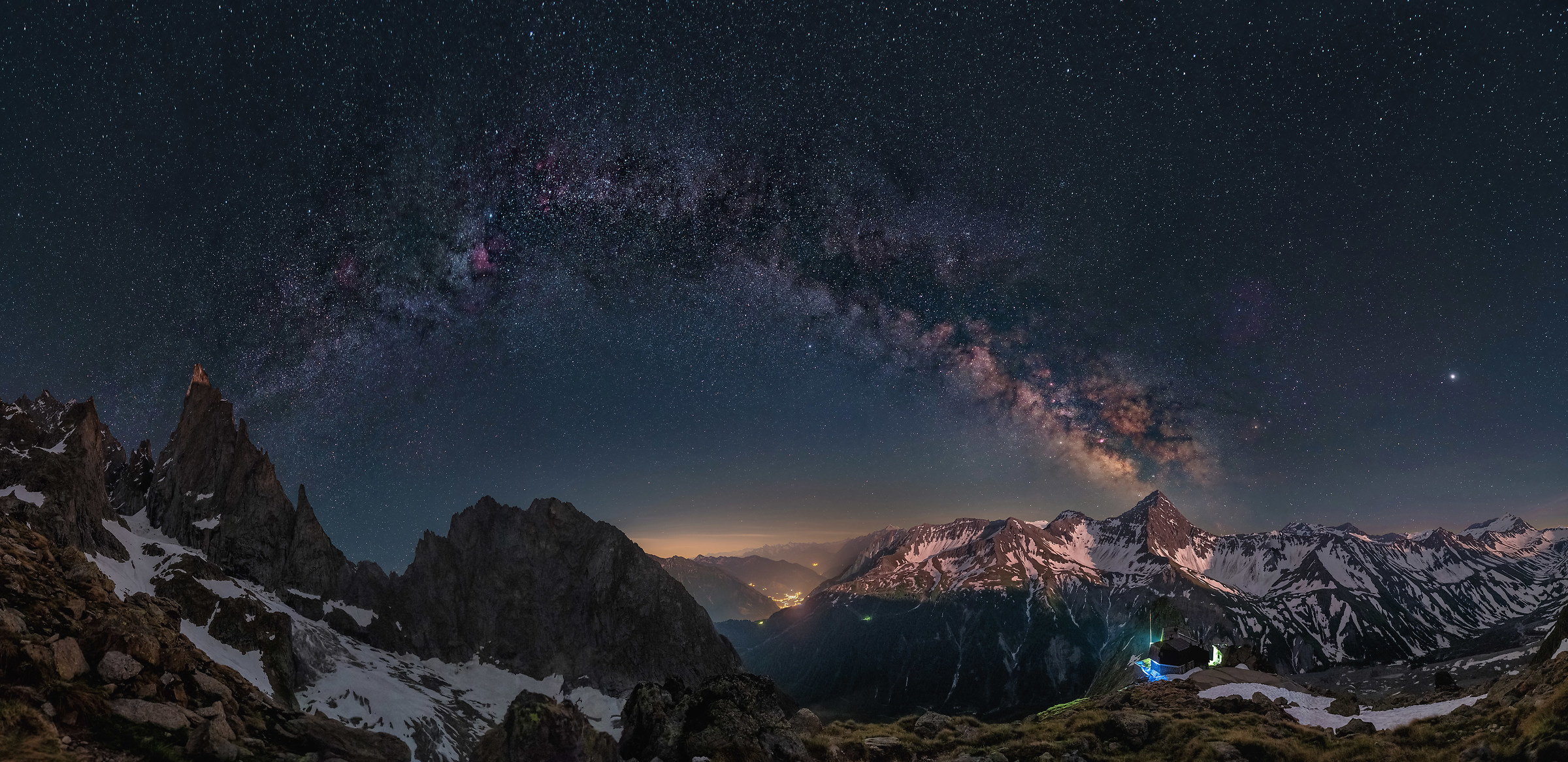 2800 meters and many stars