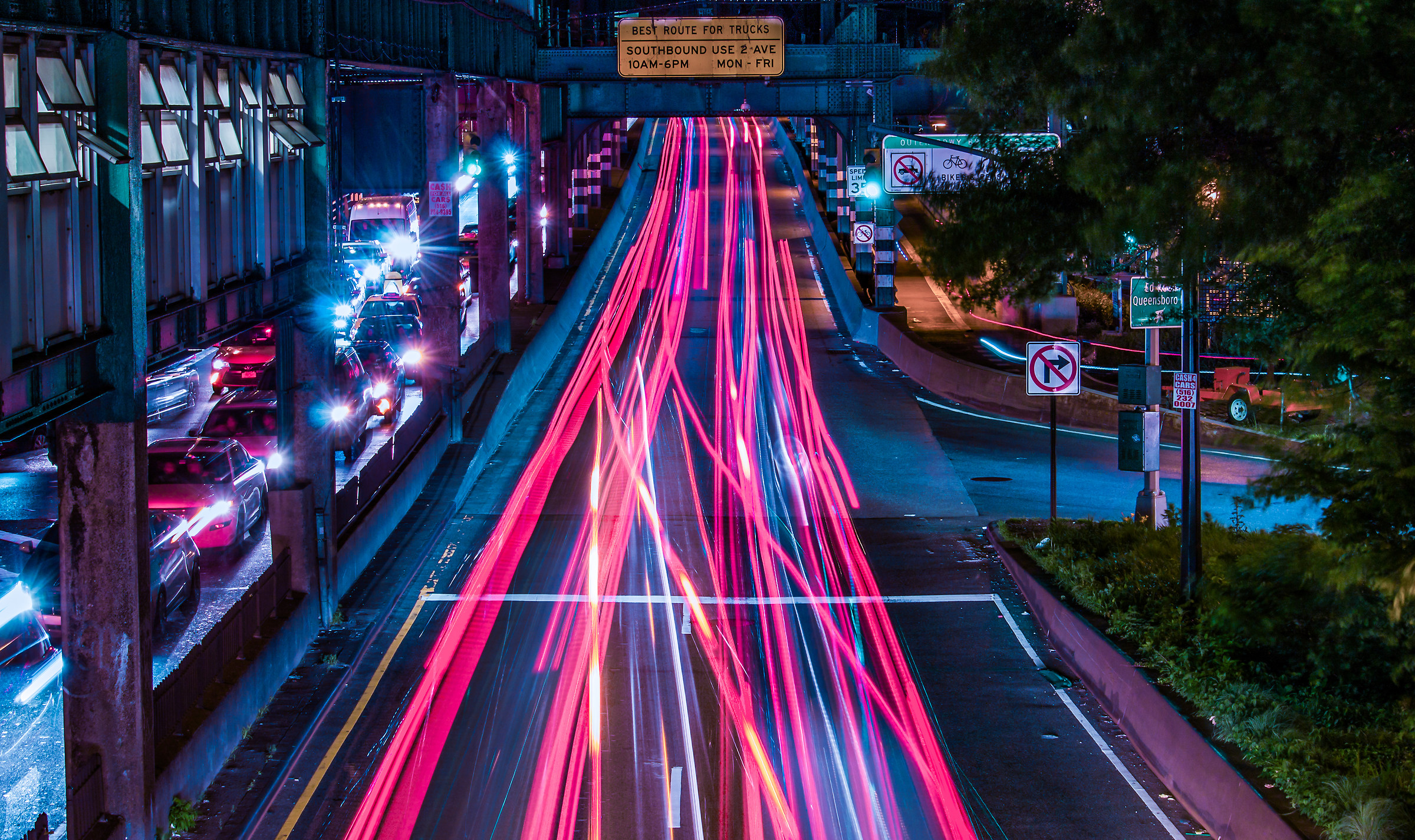 Rush Hour on Queens BRG