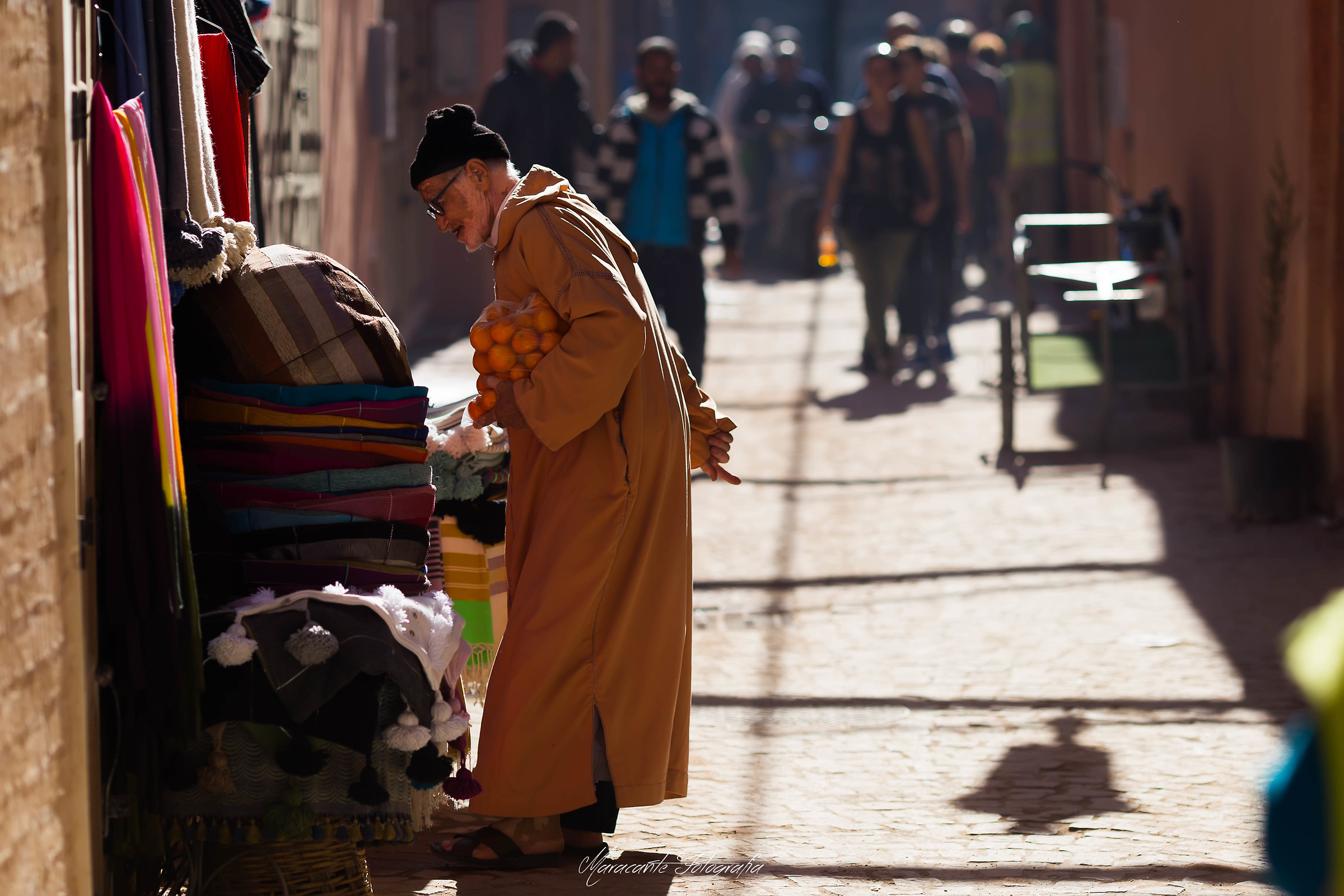 His curiosity, mine.