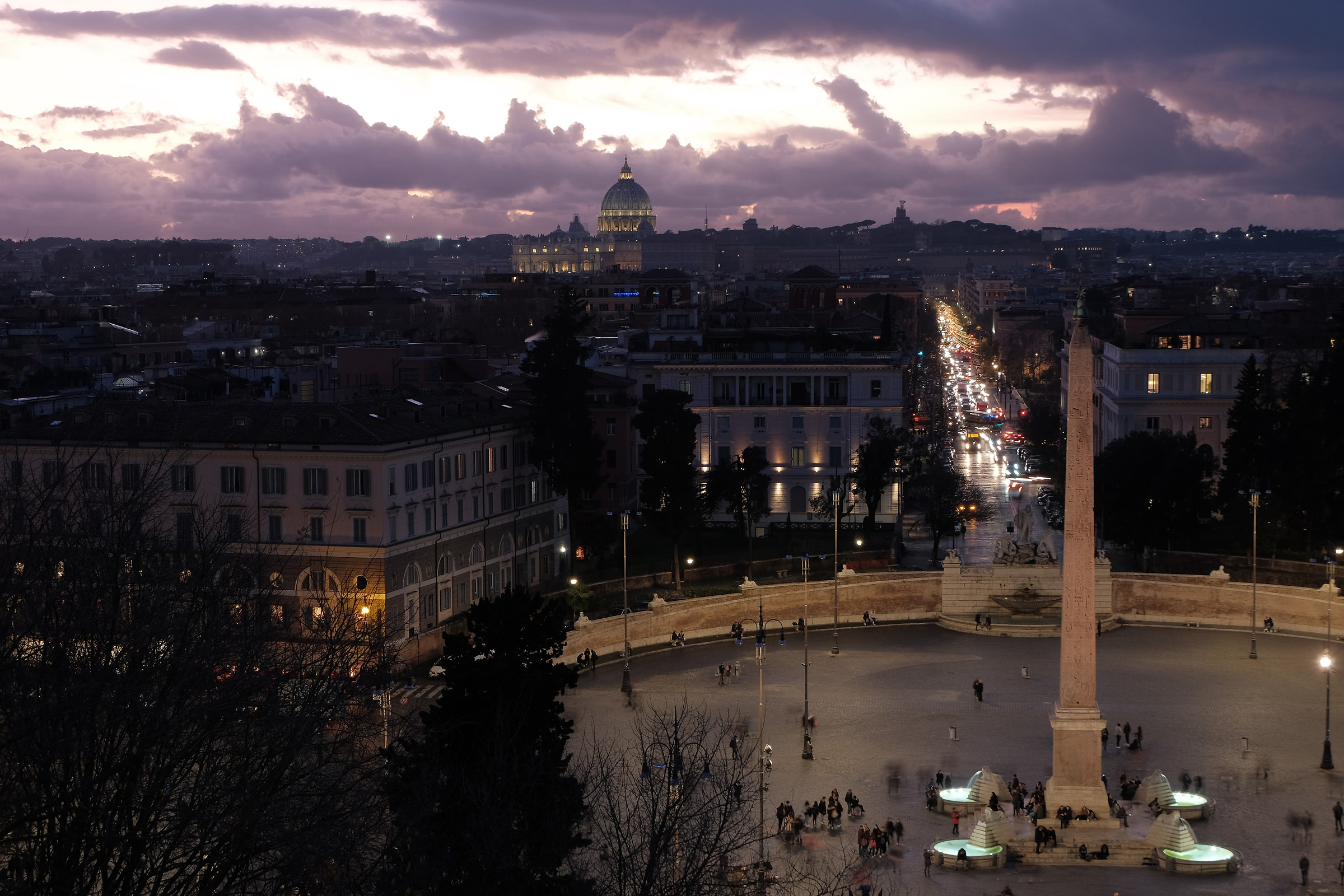 Rome, view from the Pincio #1