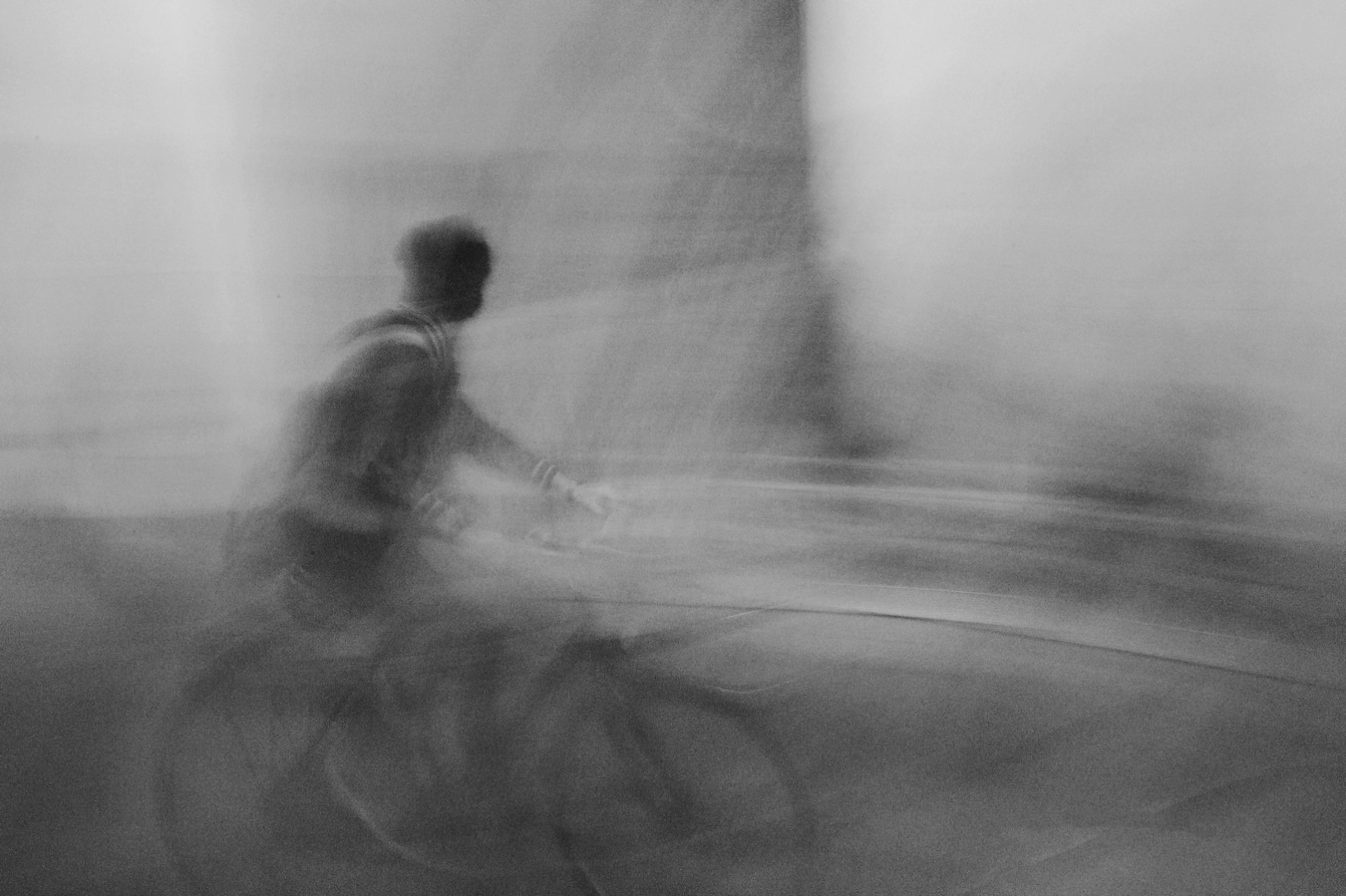 Cyclist on the Run