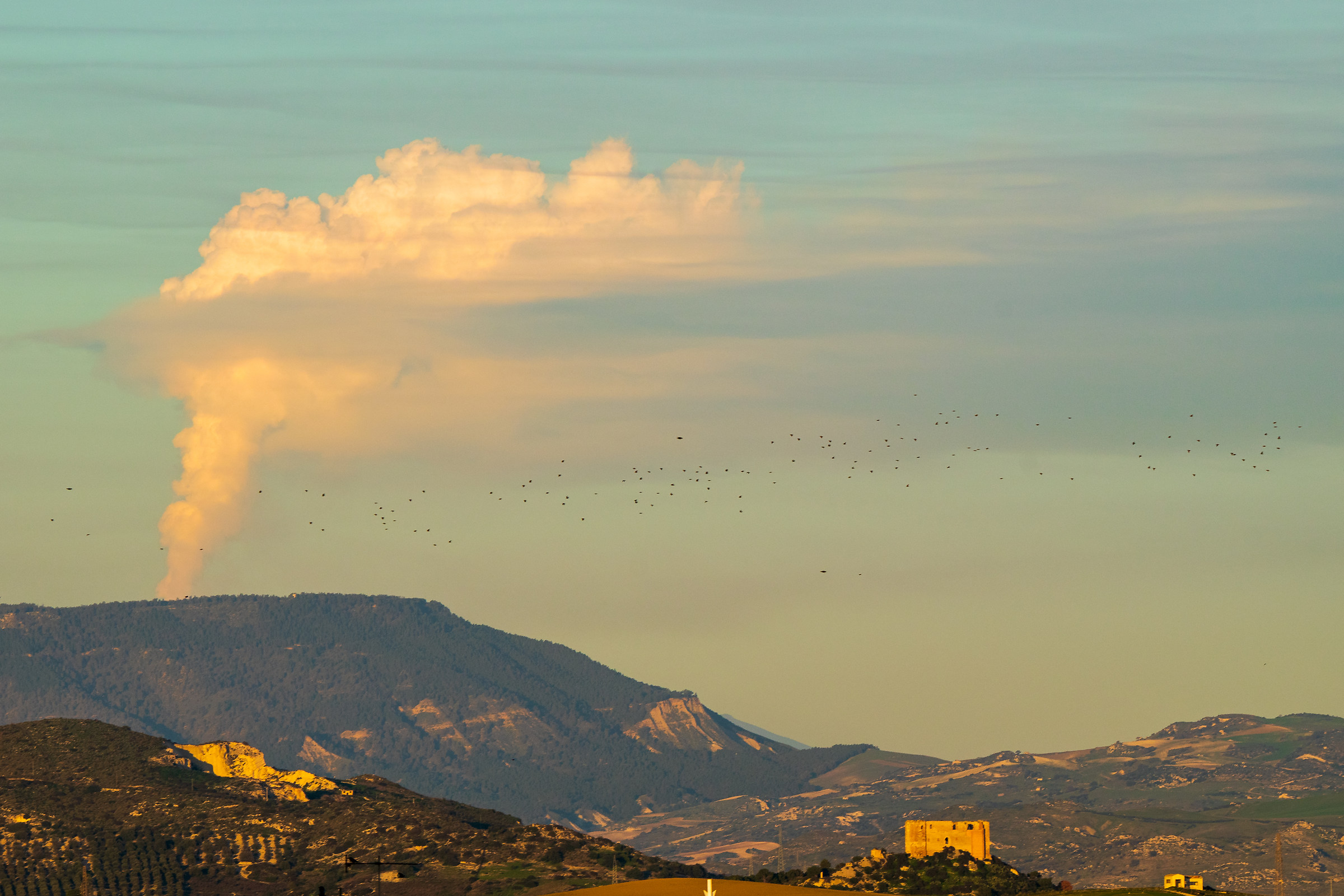 etna da 100km di distanza