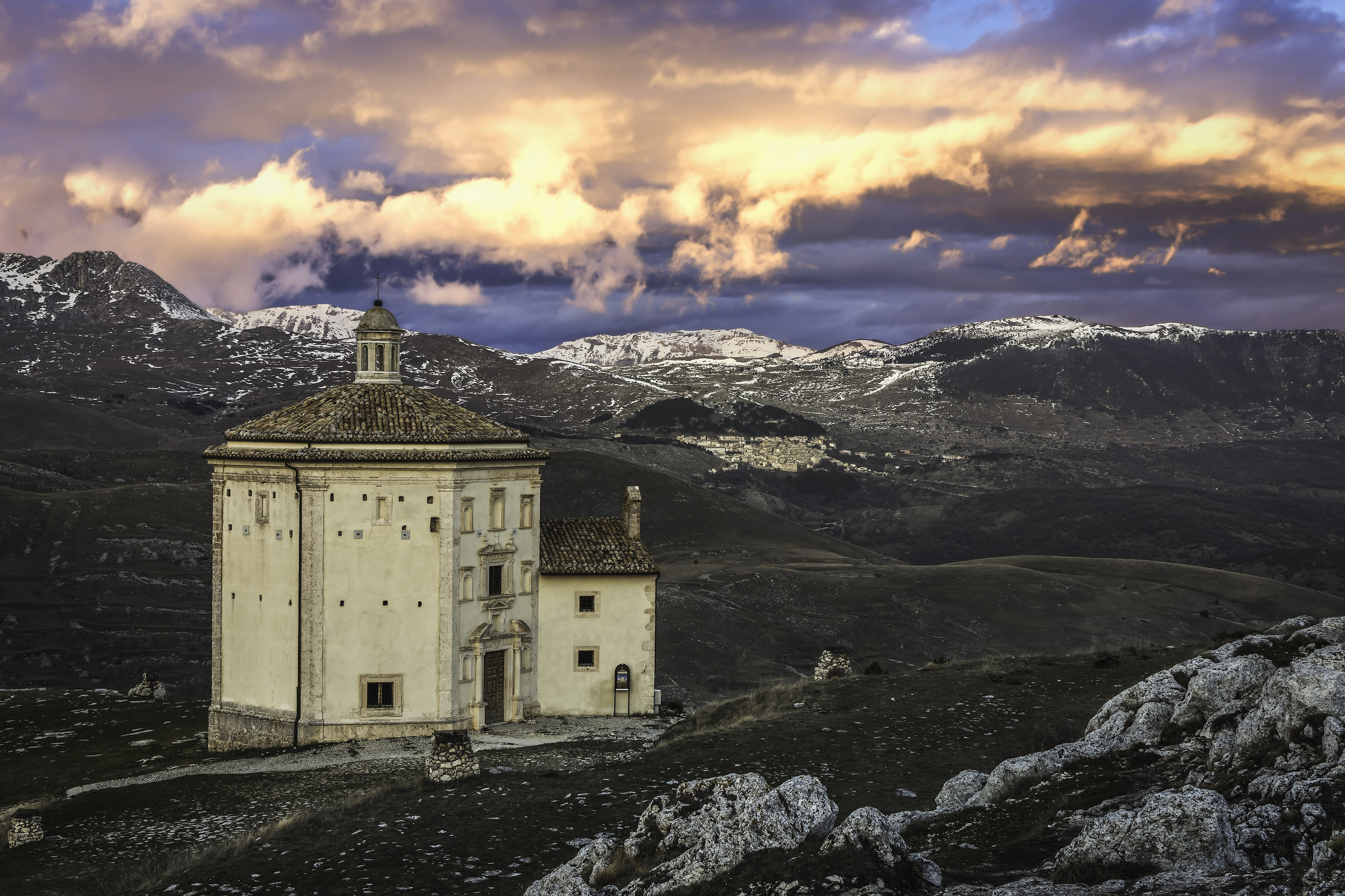 Sunset from Rocca Calascio