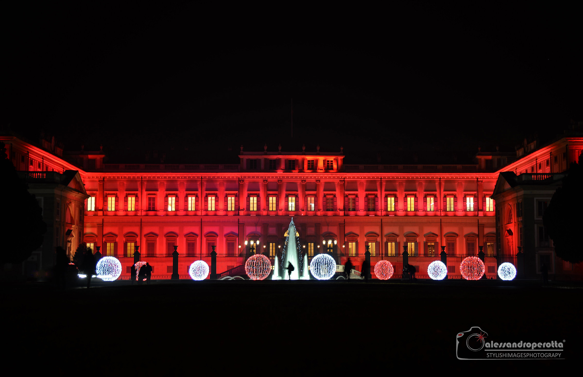 Villa Reale di Monza by night