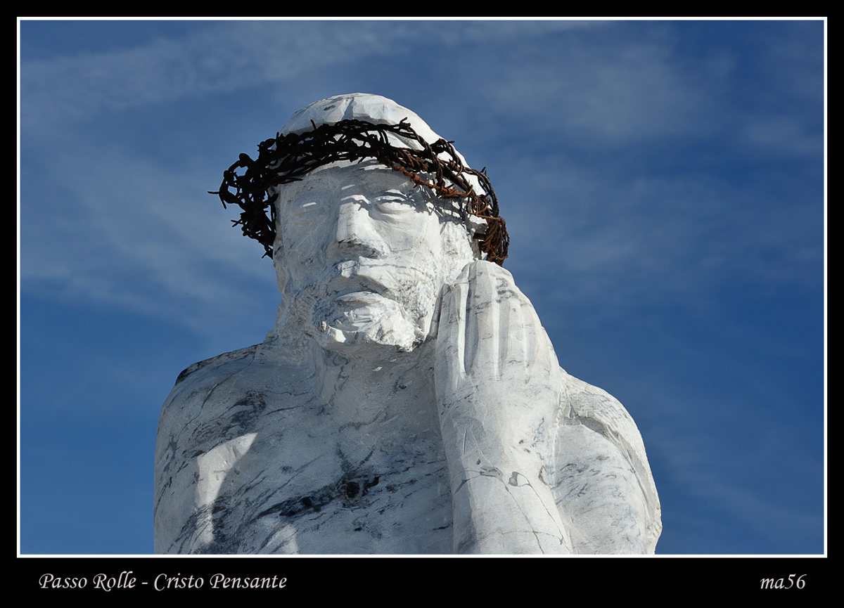 Monte Castellazzo - Cristo Pensante