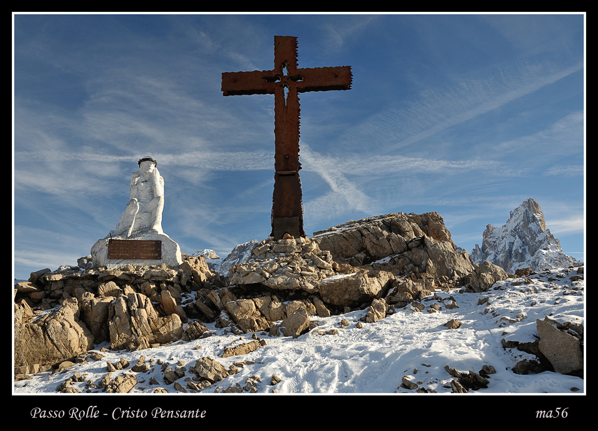 Monte Castellazzo - Cristo Pensante