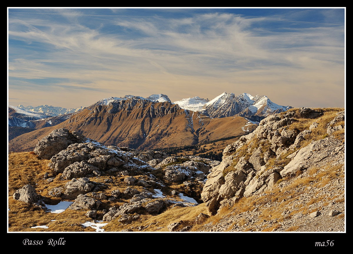 Panorama dal Monte Castellazzo