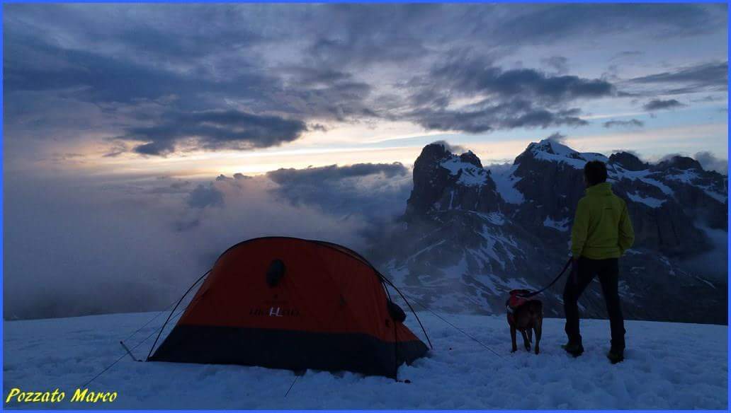 Top of the shoes 2800 m. Alt. Of the Rosetta June 2016