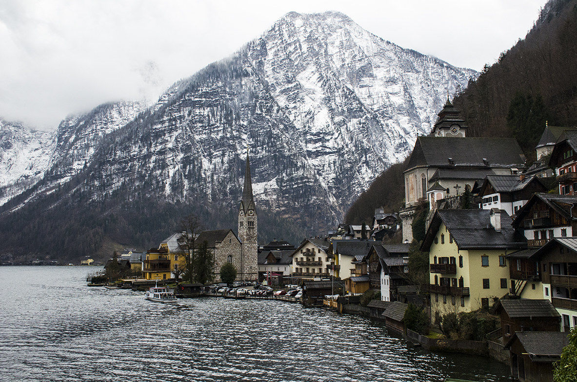 Il borgo sul lago-Hallstatt (Austria)