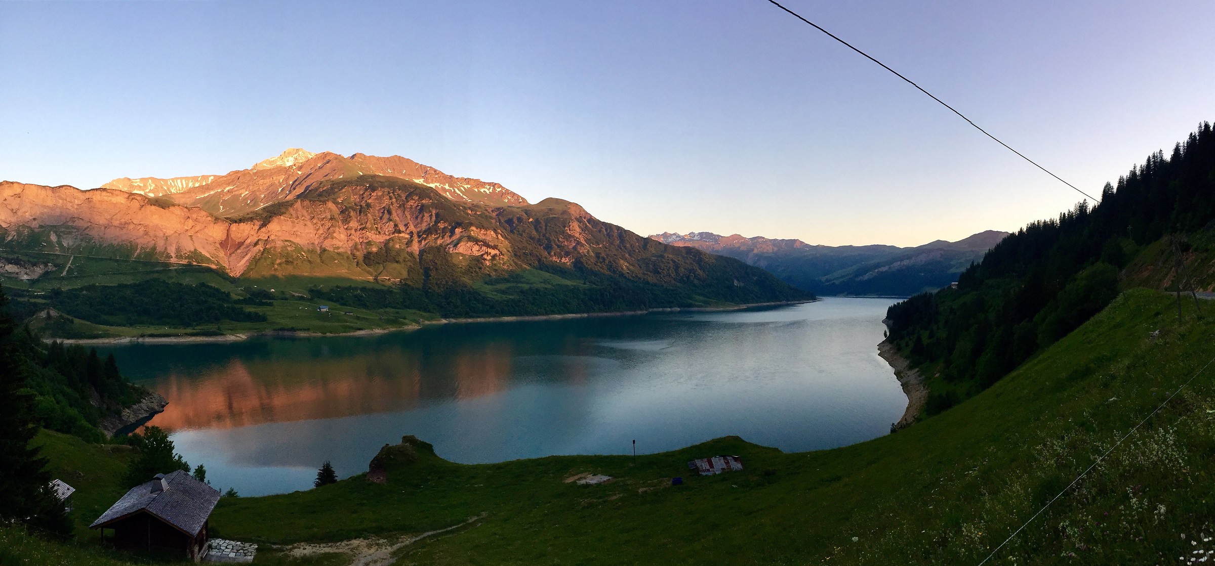 Cormet de Roselend (panoramica)