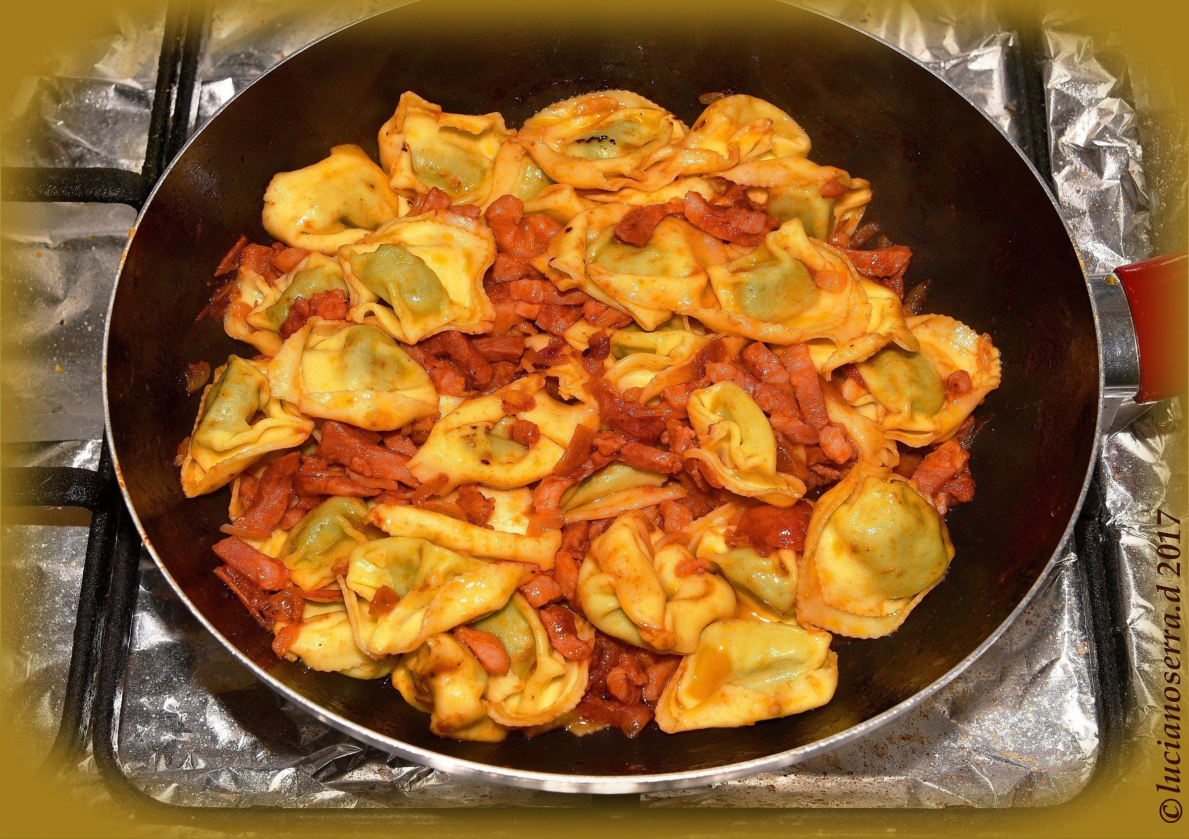 Ricotta and spinach Tortelli