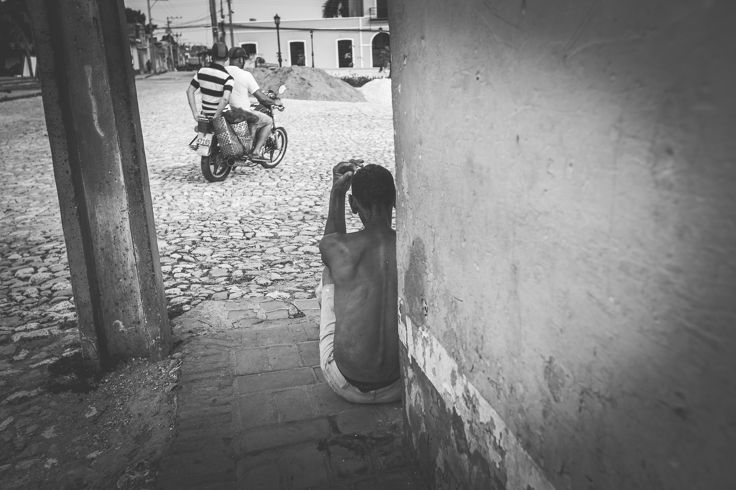 On the streets of Trinidad