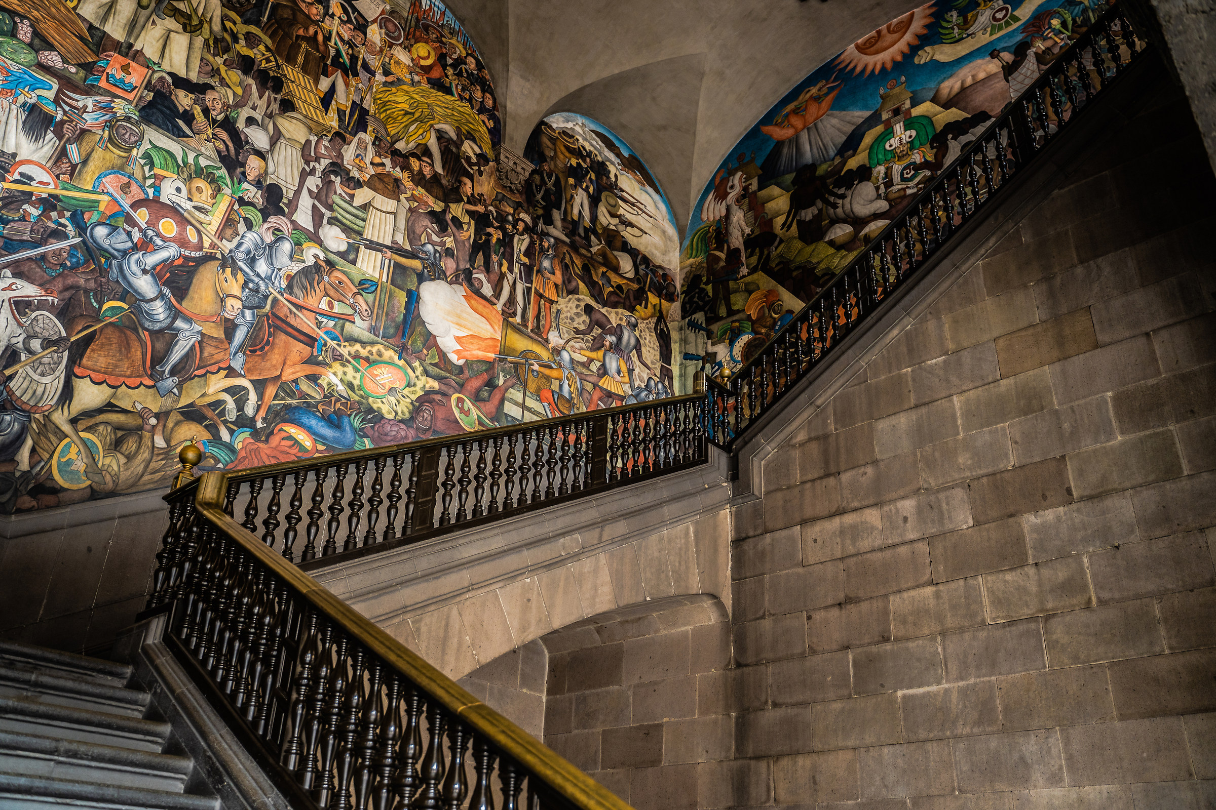 Scalinata a Città del Messico