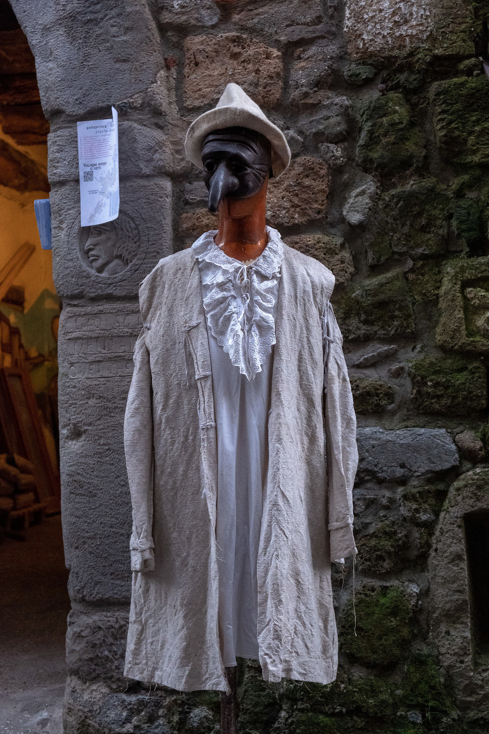Pulcinella a Valogno, borgo d'arte