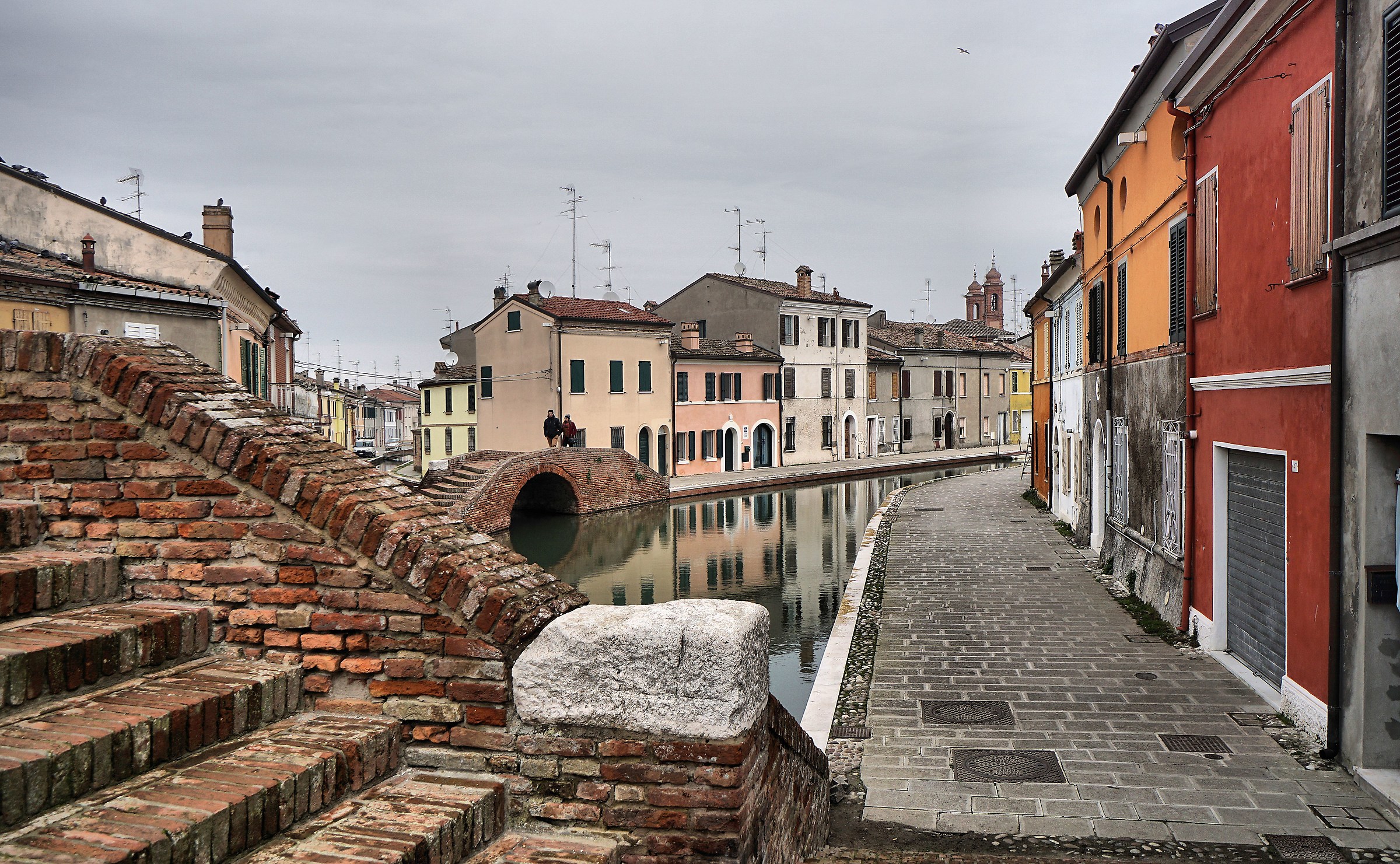 Together in the silence of Comacchio