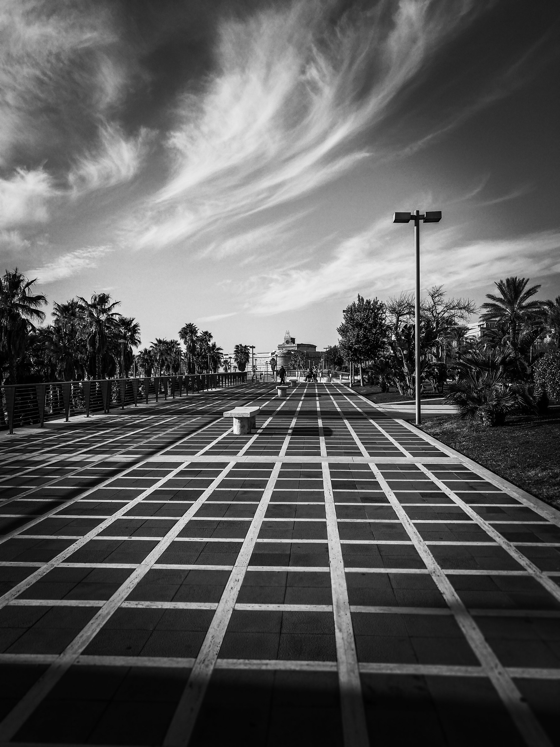 Civitavecchia Black and White