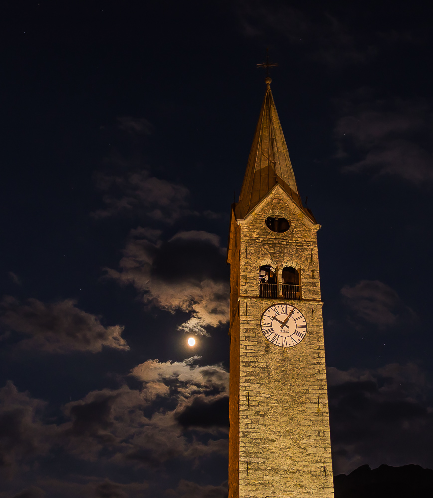 Gressoney e la luna