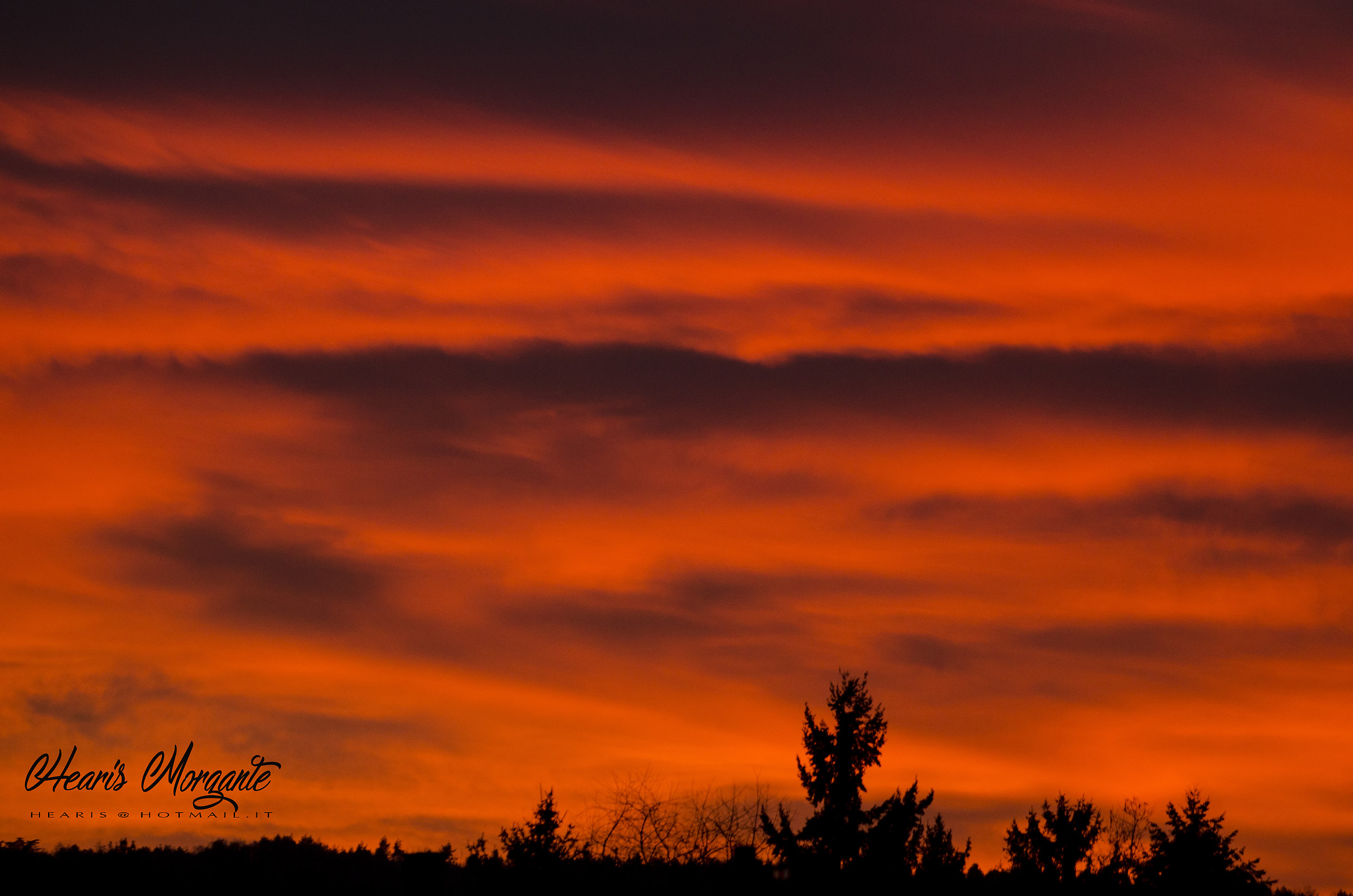 Tramonto a nord ovest