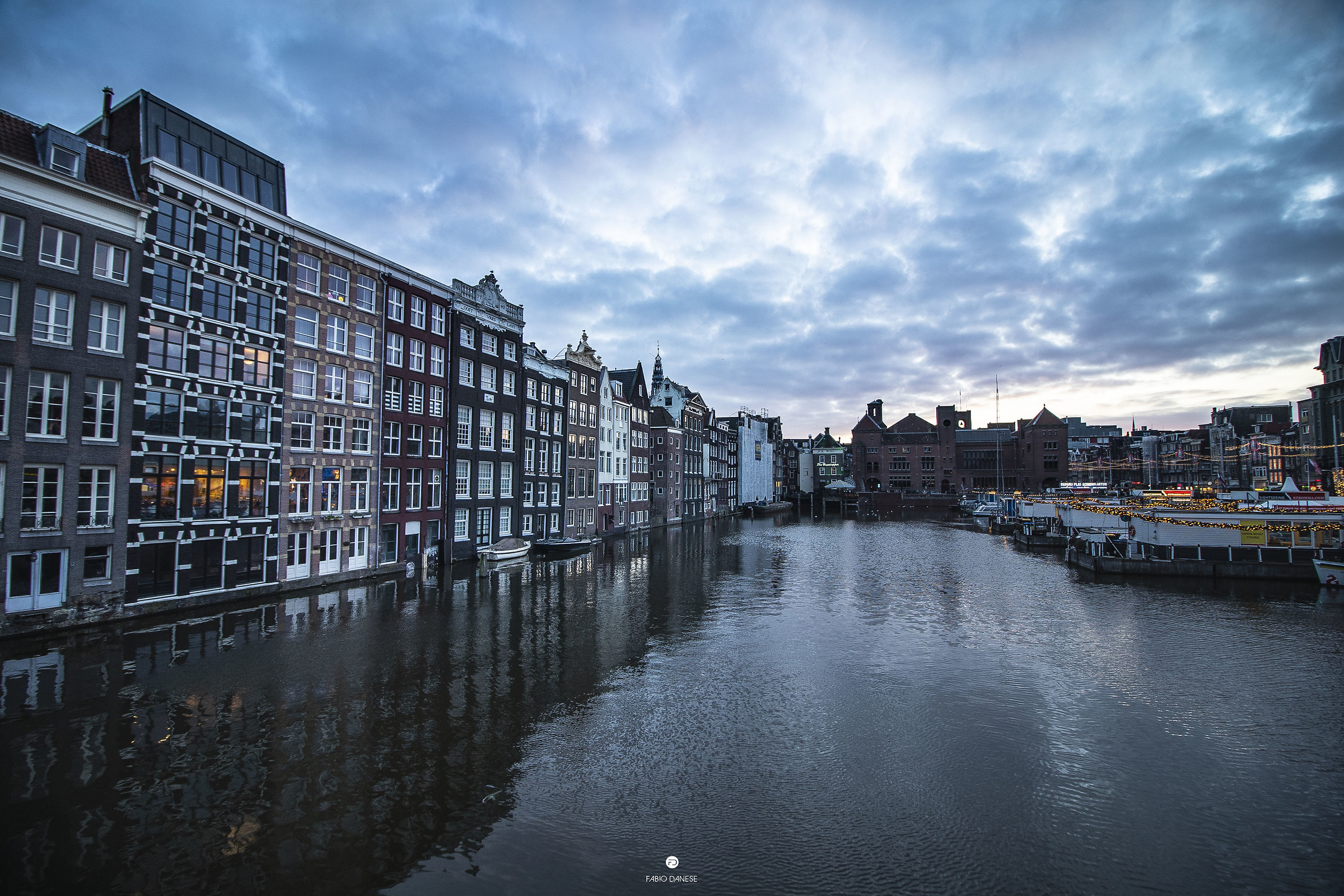 Blue Hour in Amsterdam