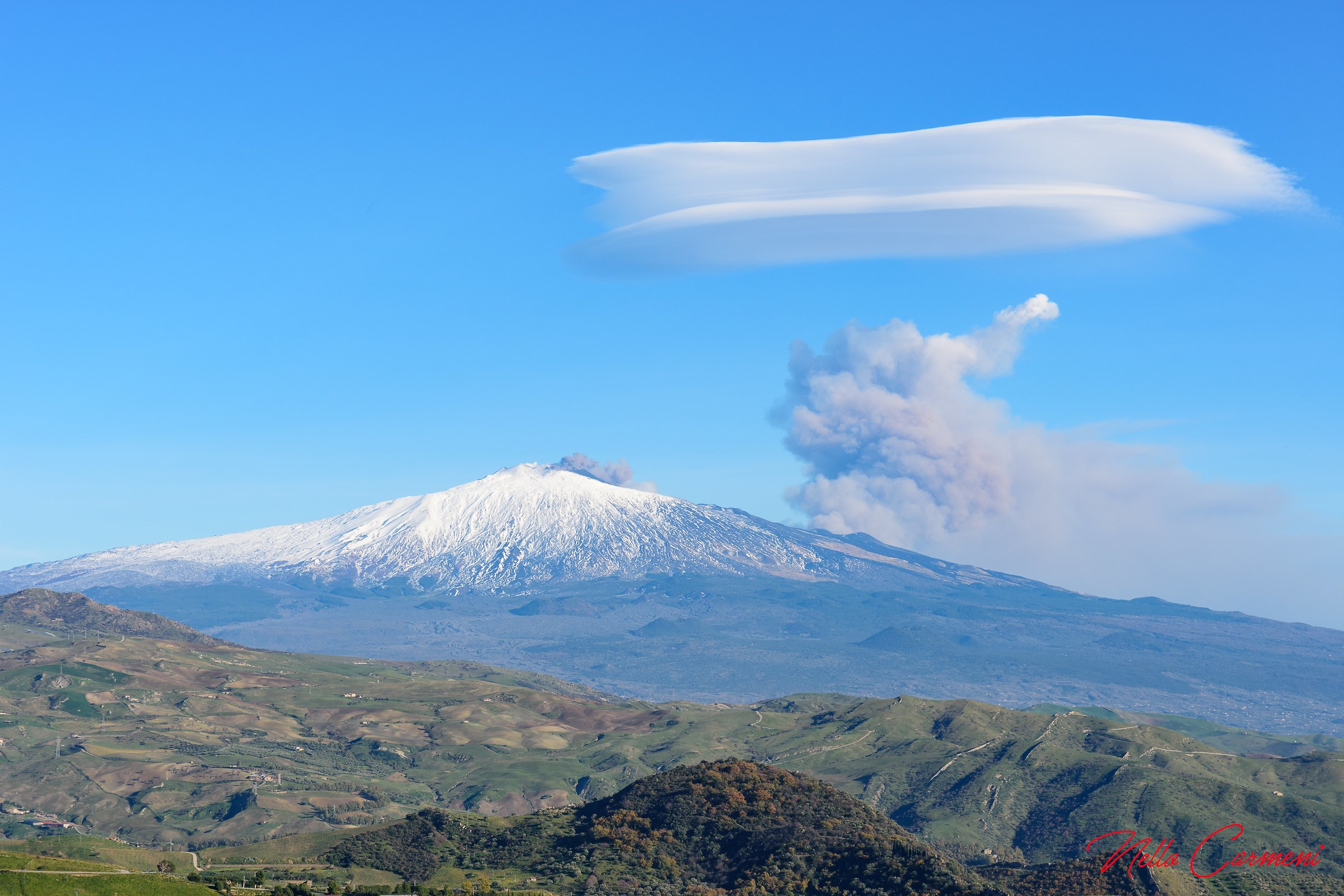 Eruzione Etna 24/12/18