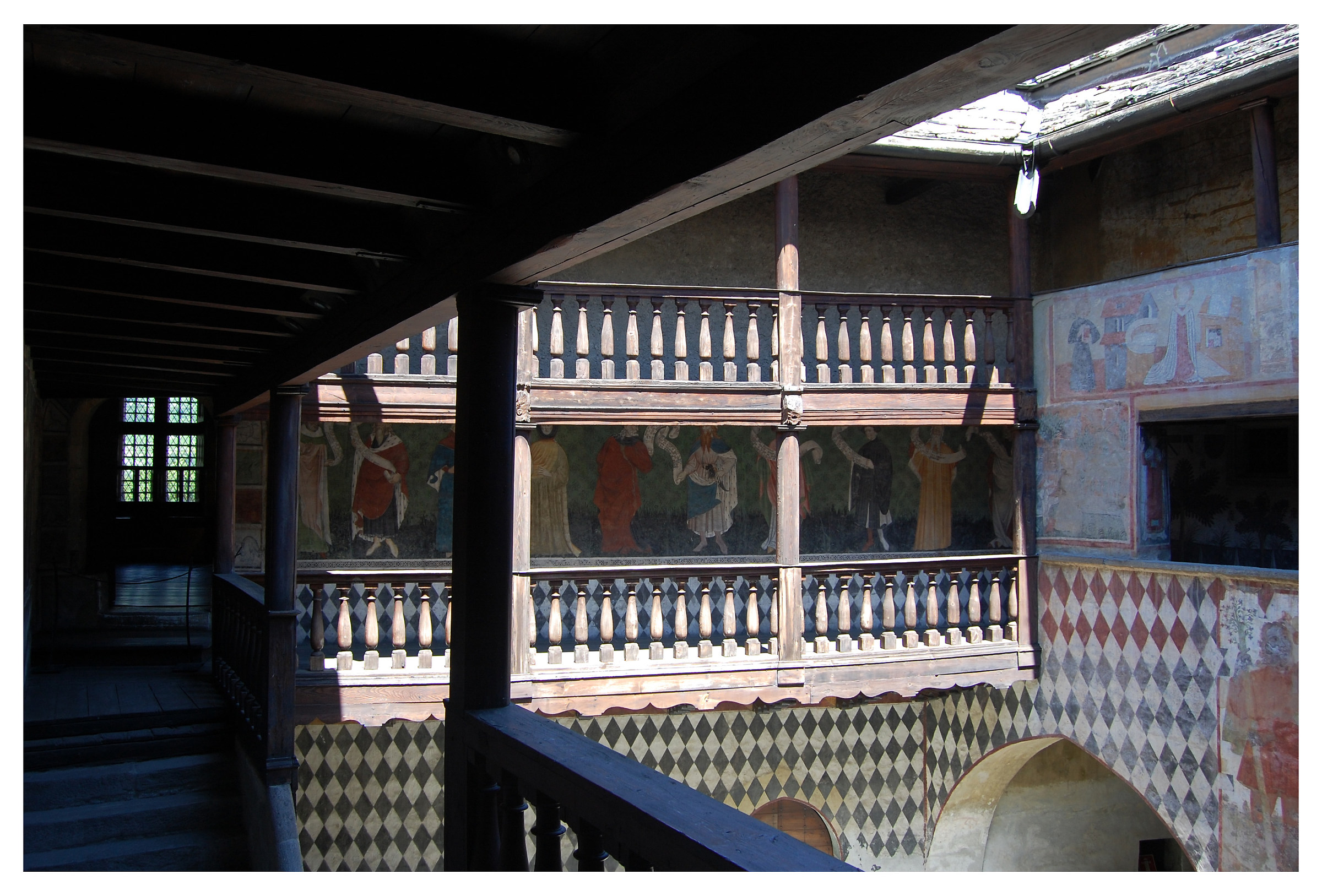 Castello di Fenis _ Ballatoio