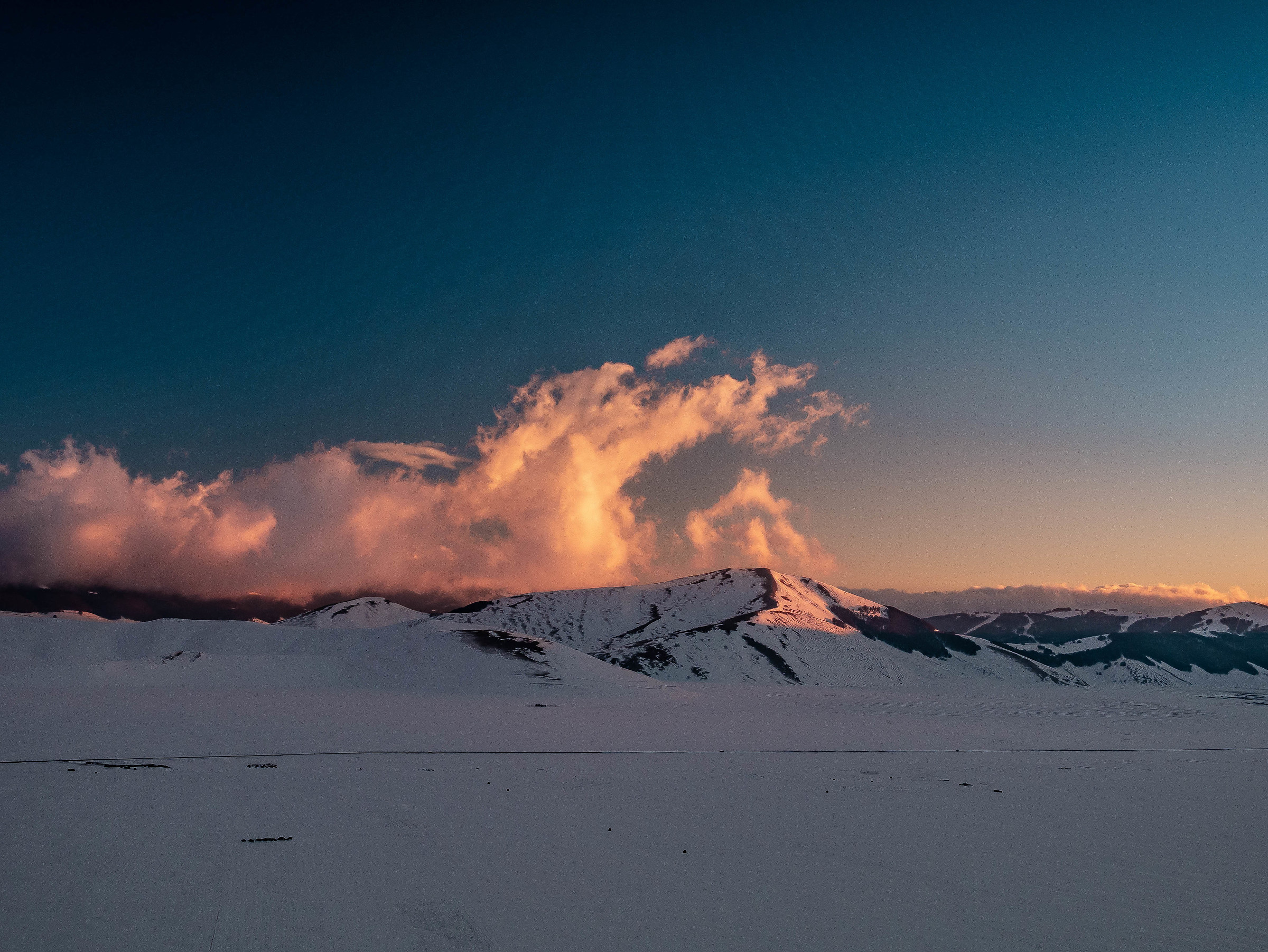 Castelluccio in winter