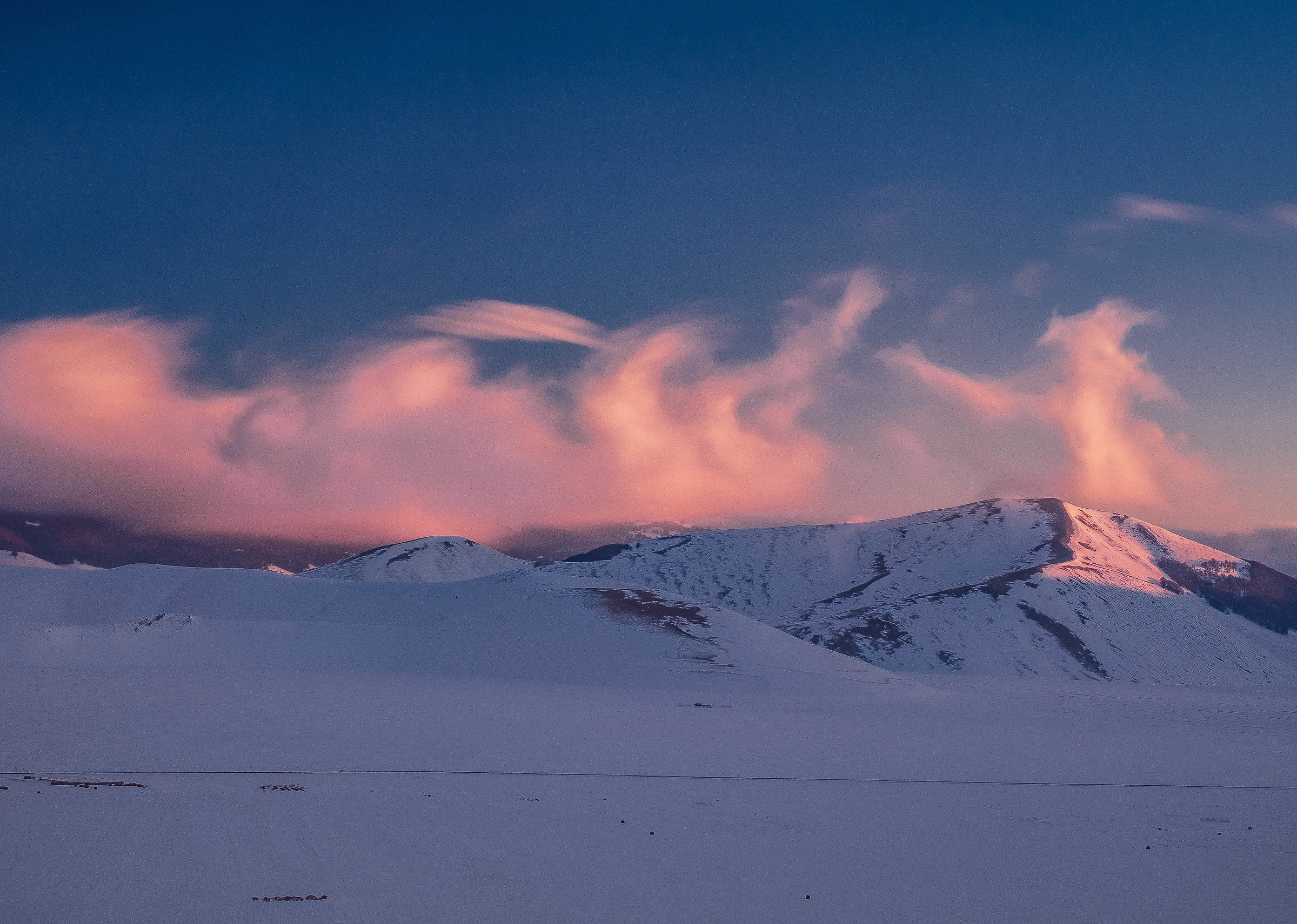 Castelluccio in winter