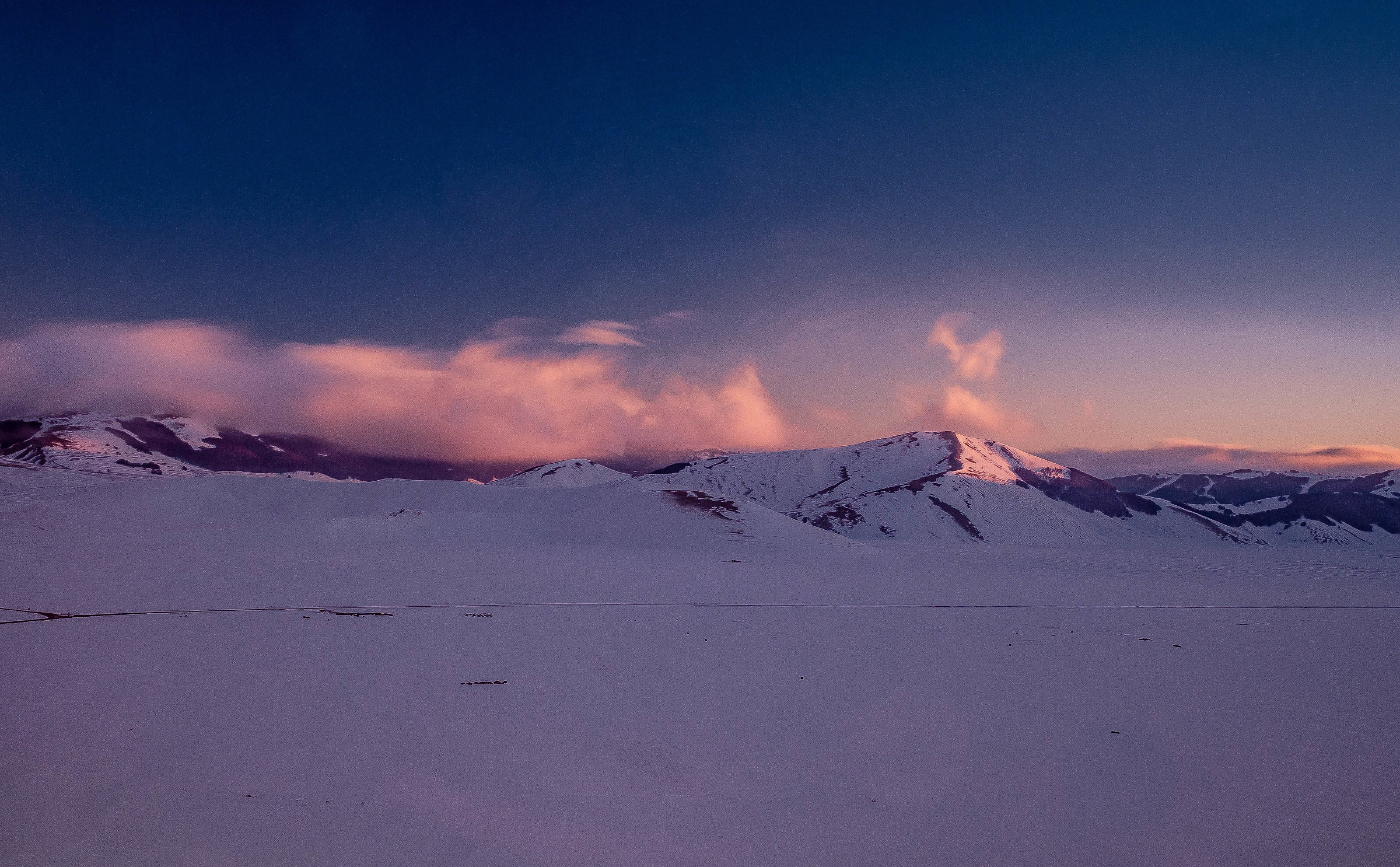 Castelluccio in winter