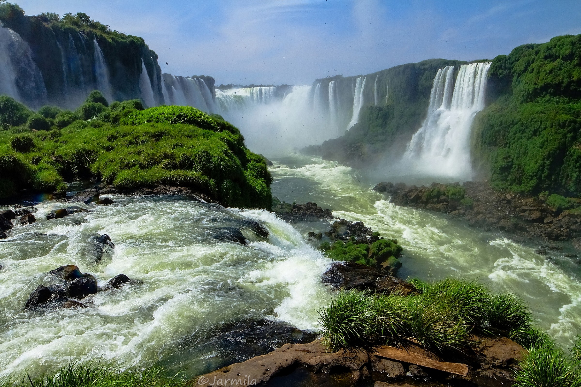Le cascate dell' Iguaçu Brasile