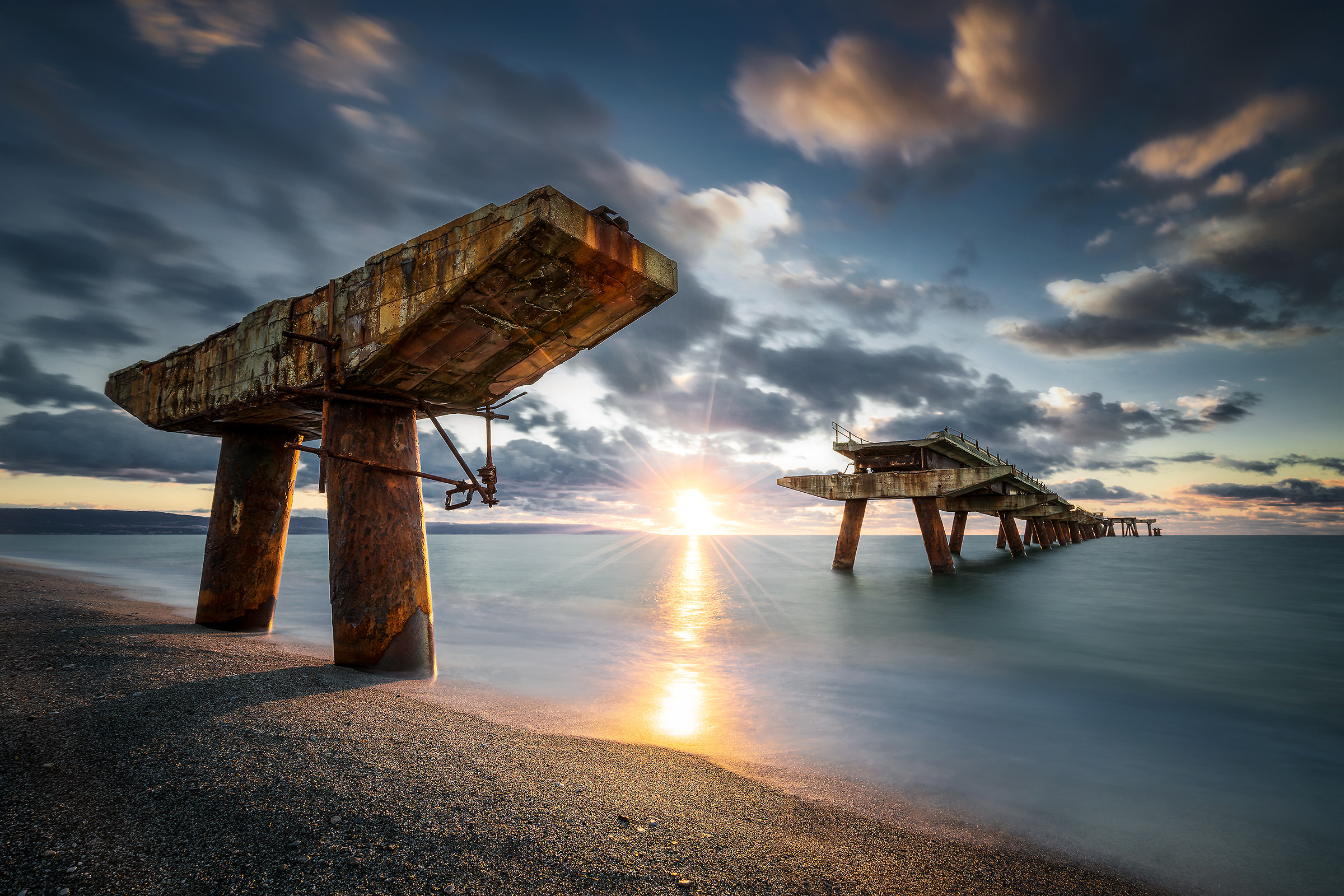 The jetty area ex Sir