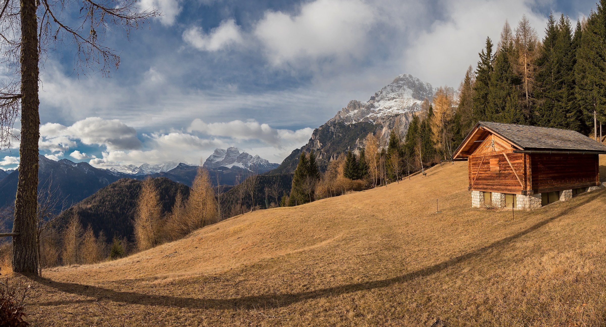 Descending from the Costapiana refuge