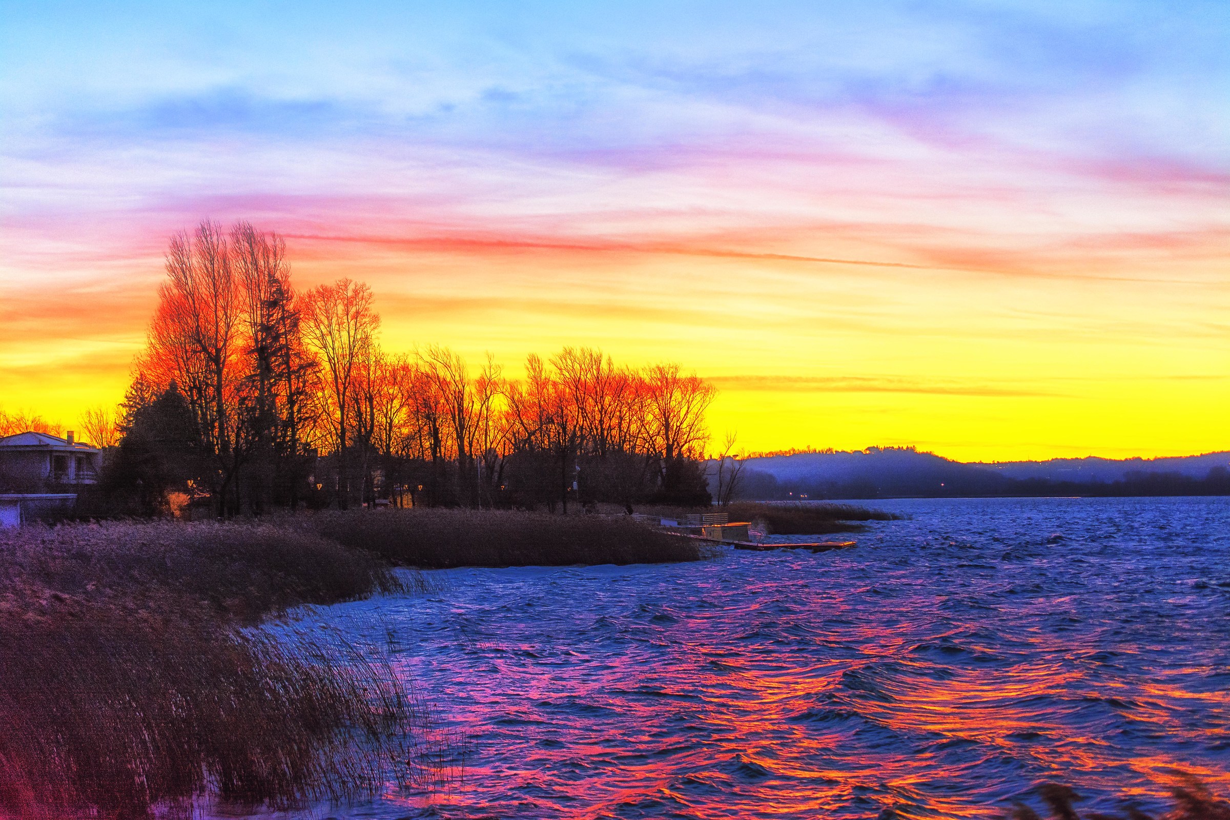 Sunset at Bosisio Parini