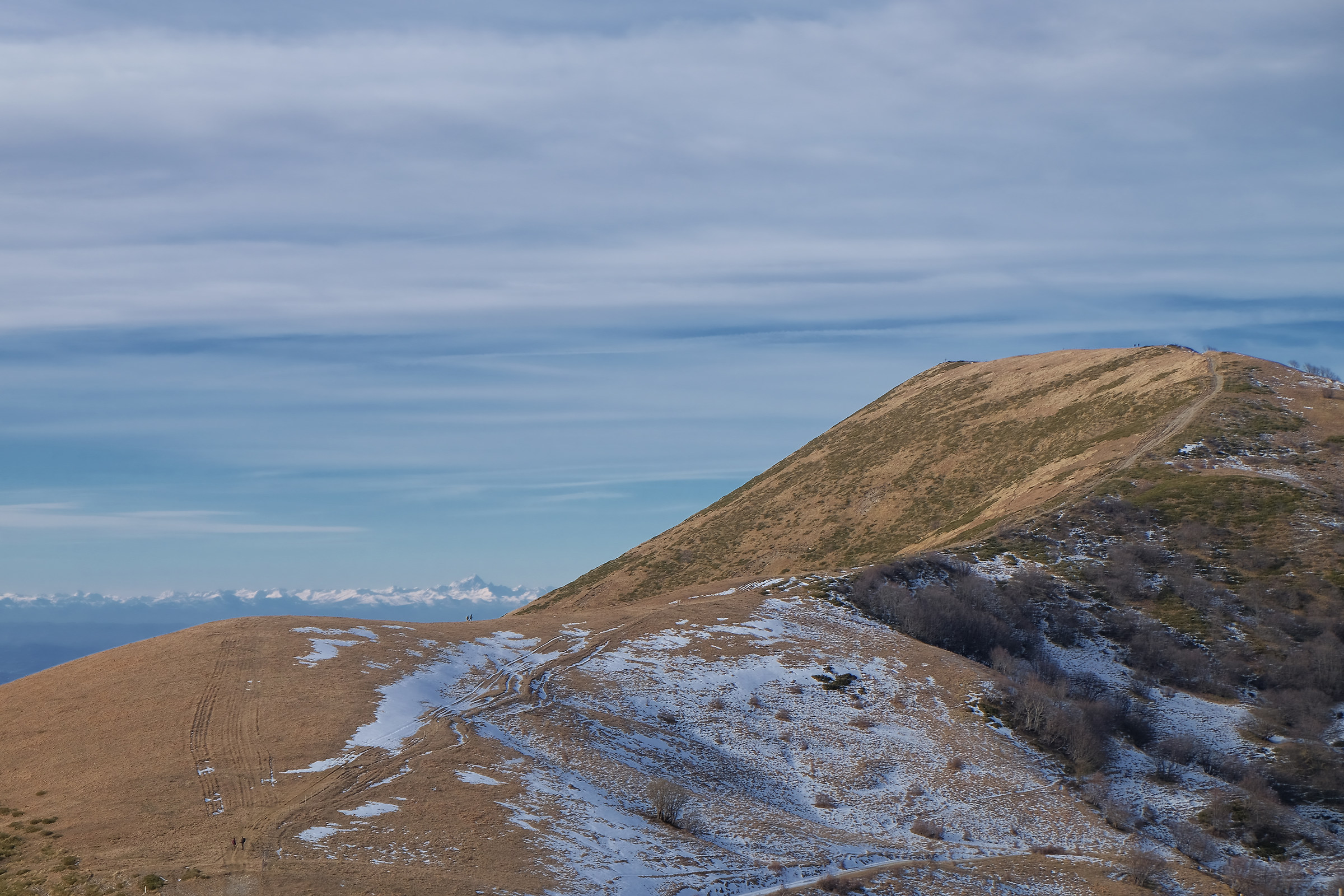 Mount Ebro and Monviso