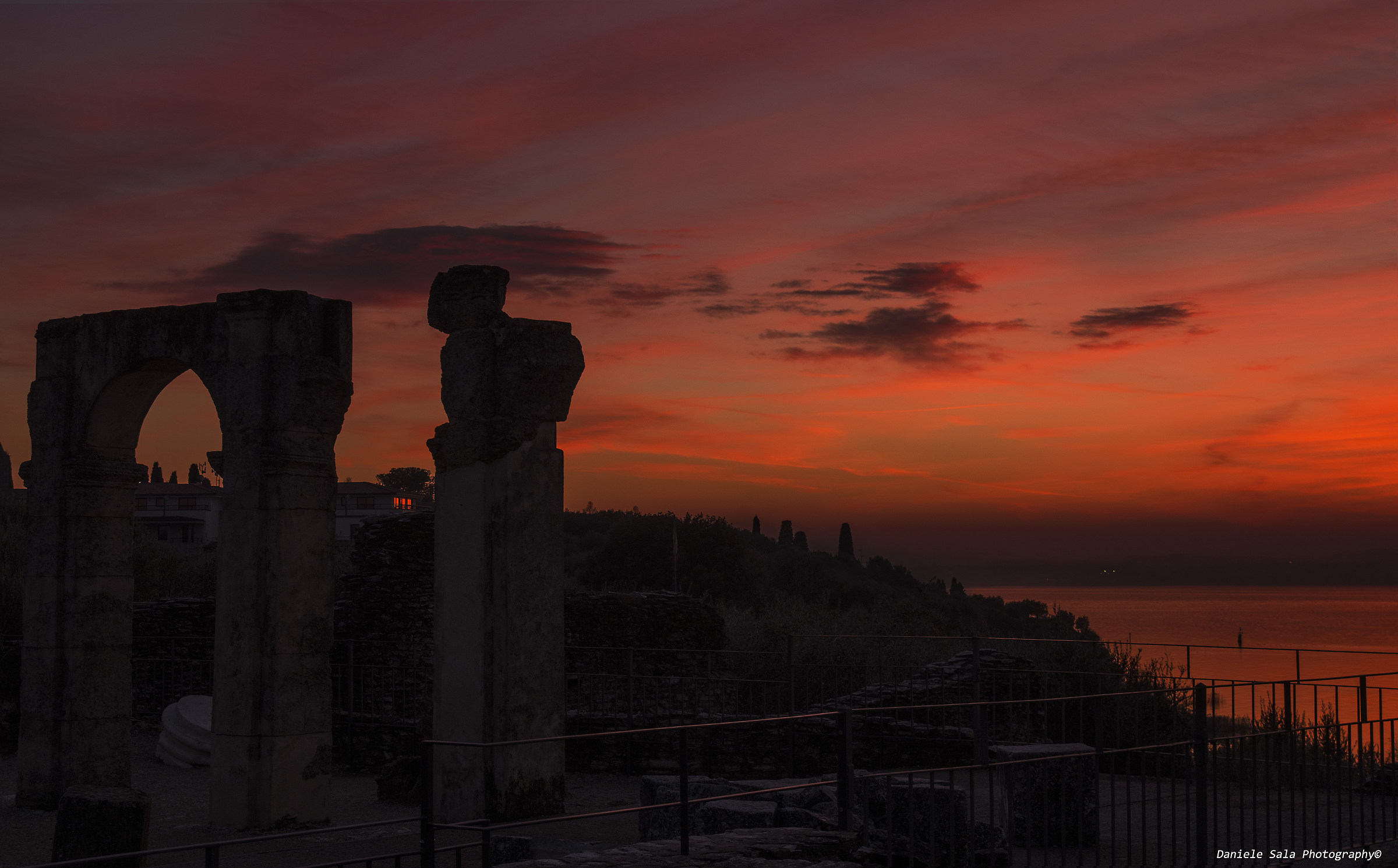 Tramonto sul criptoportico