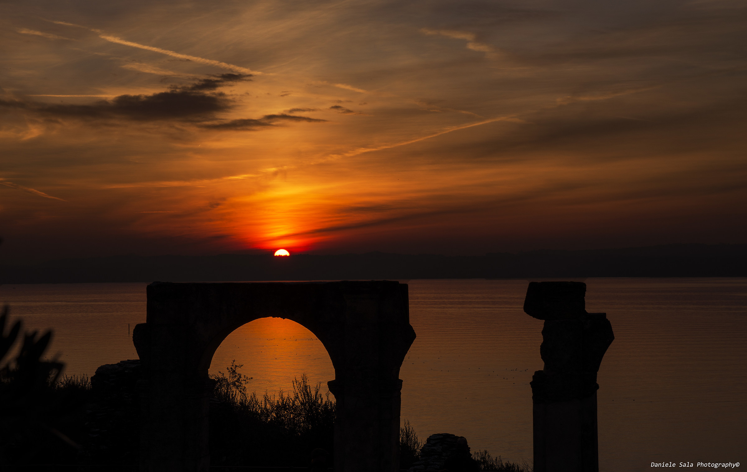 Tramonto su Catullo..