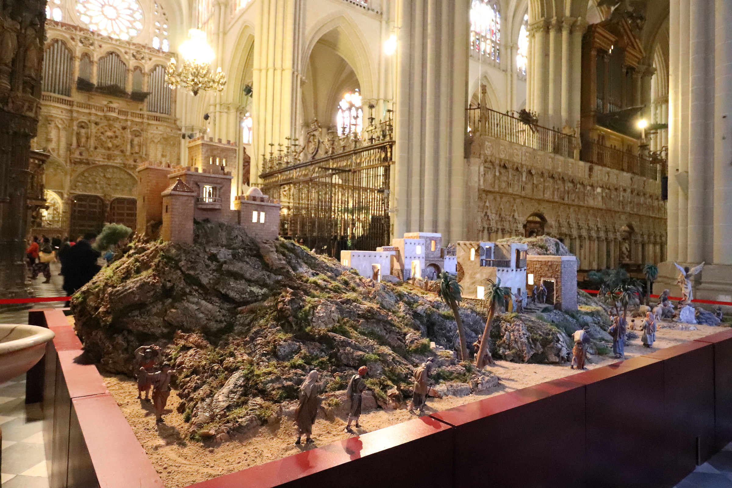 Toledo, presepe in Cattedrale