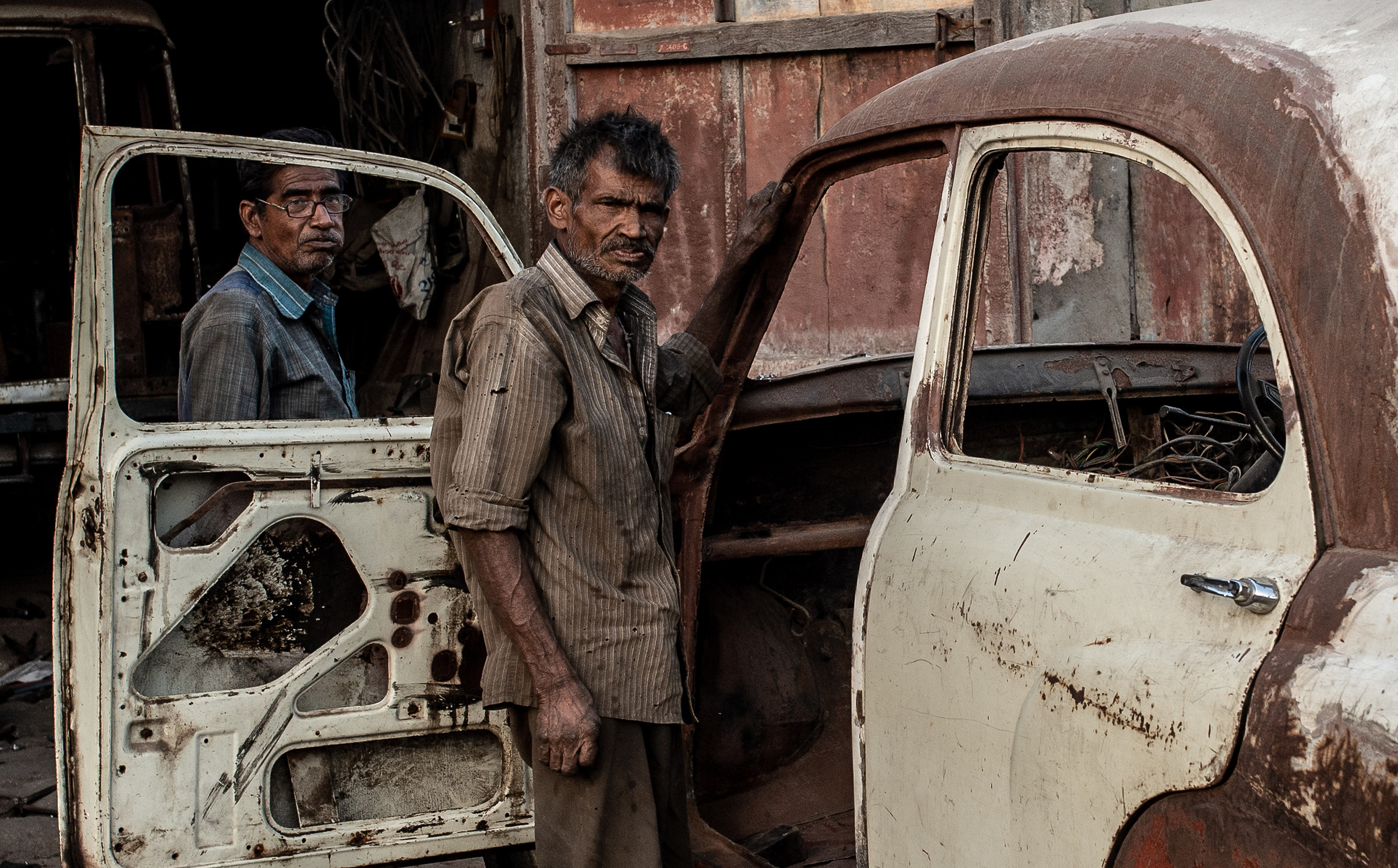 The mechanic. Dwarka, Gujarat