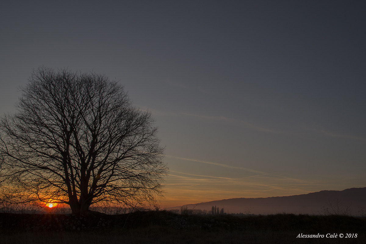 Tramonto nei Magredi 5511