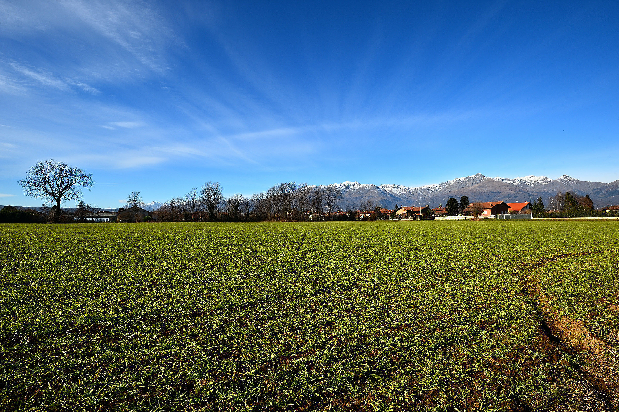 Light from the mountains